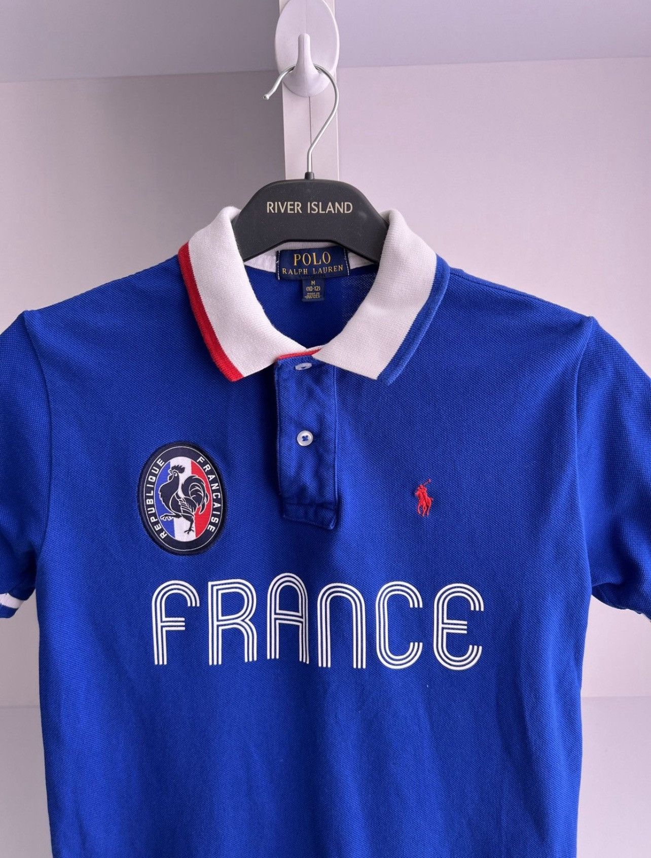 Polo Ralph Lauren Vintage Polo Ralph Lauren France Polo For Boys Chief Keef Size US XXS / EU 40 - 4 Thumbnail