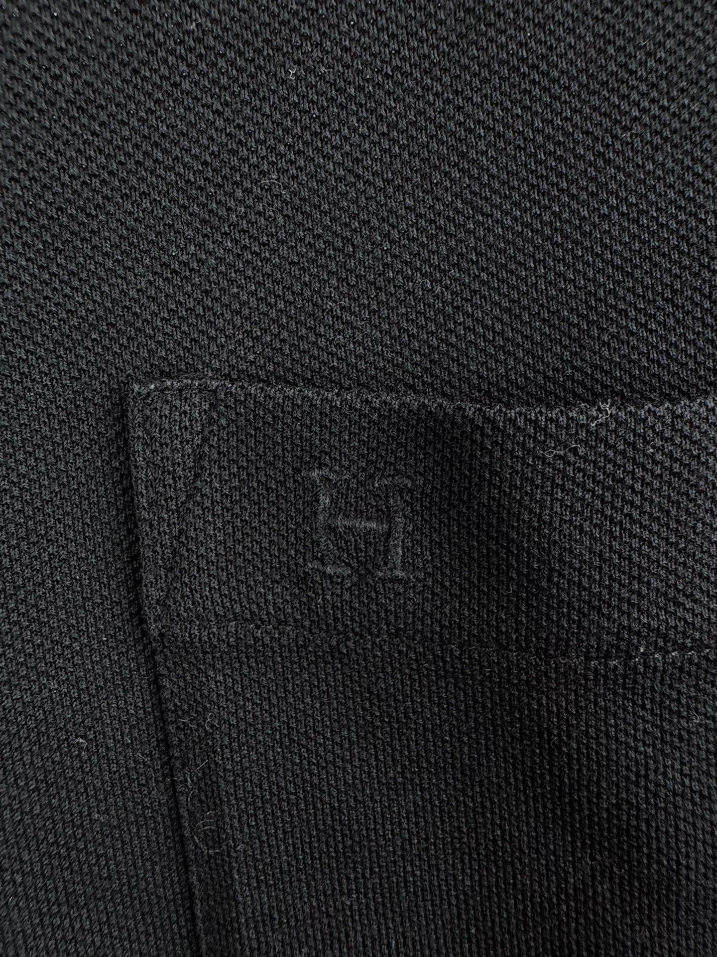 Hermes Black Short-Sleeve Pocket T-Shirt XXL Size US XXL / EU 58 / 5 - 3 Thumbnail