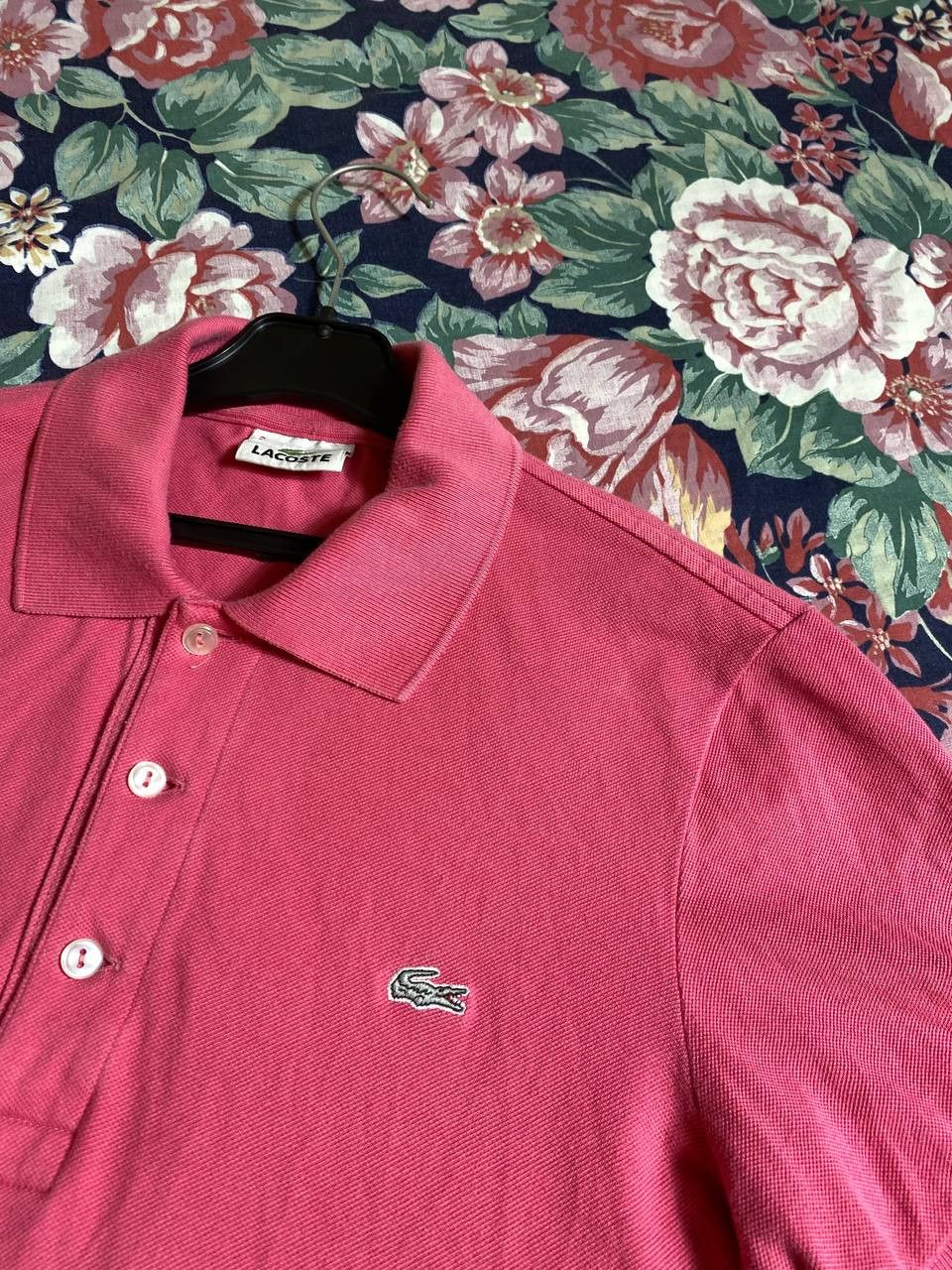 Lacoste × Vintage Vintage Lacoste 3D Logo White T-Shirt Size US S / EU 44-46 / 1 - 7 Thumbnail