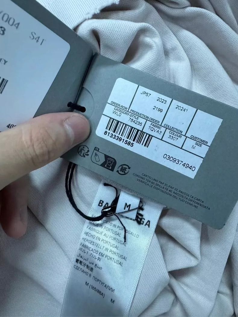 Balenciaga Balenciaga Front and back ink-splashing logo short sleeves Size US M / EU 48-50 / 2 - 5 Thumbnail