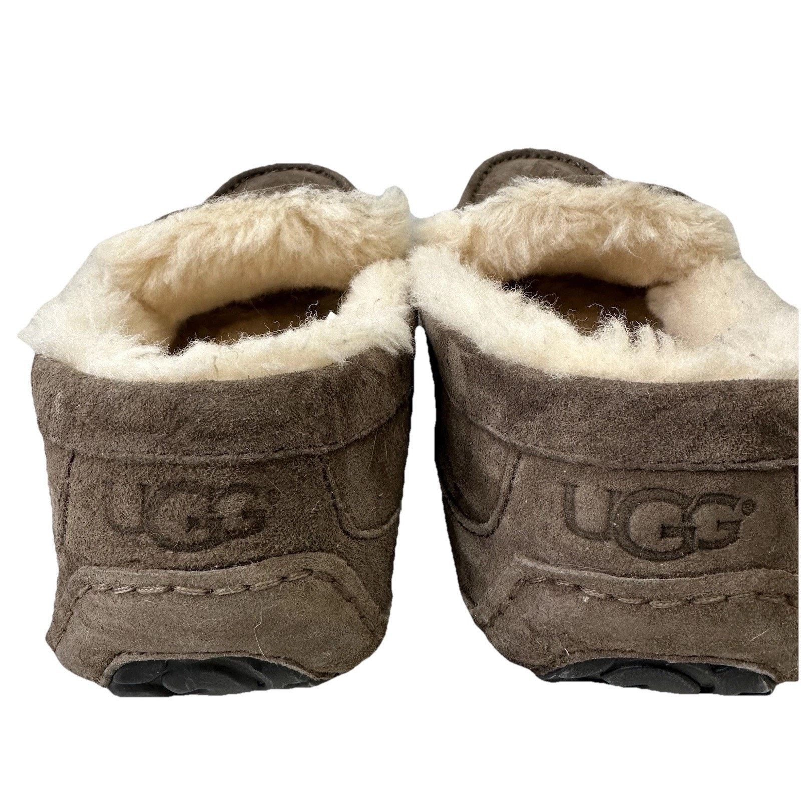 Ugg UGG Australia Ascot Brown Suede Sheepskin Slippers Size 11 Size US 11 / EU 44 - 2 Thumbnail