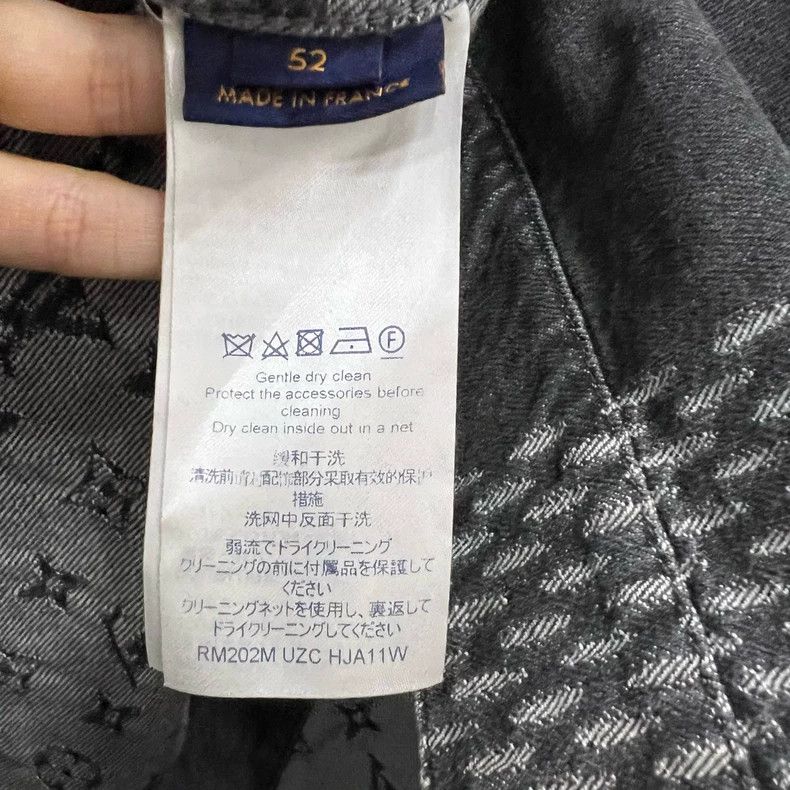 Louis Vuitton Louis Vuitton Old print patchwork denim jacket 2501-Nextarr Size US L / EU 52-54 / 3 - 5 Thumbnail