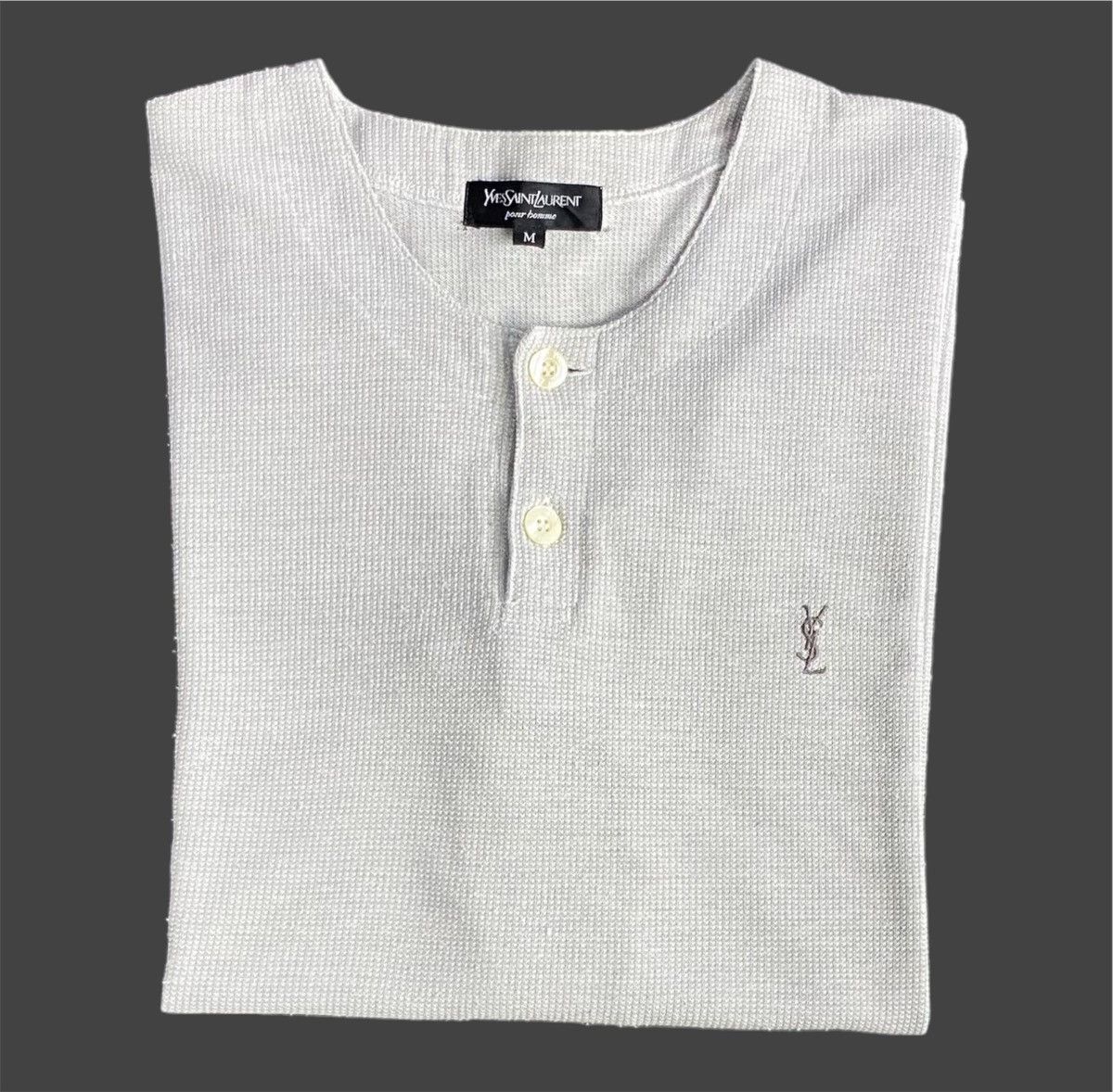 Yves Saint Laurent YSL Vintage White Longselve Classic Mode Size US M / EU 48-50 / 2 - 17 Thumbnail