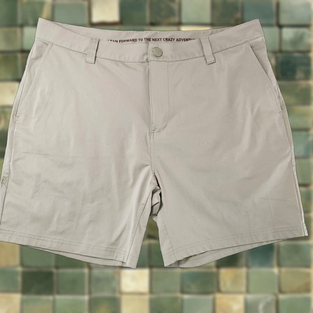 Rhone Rhone Shorts Mens 36 Beige Khaki Performance Golf Casual Stretch Polyester Size US 36 / EU 52 - 1 Thumbnail