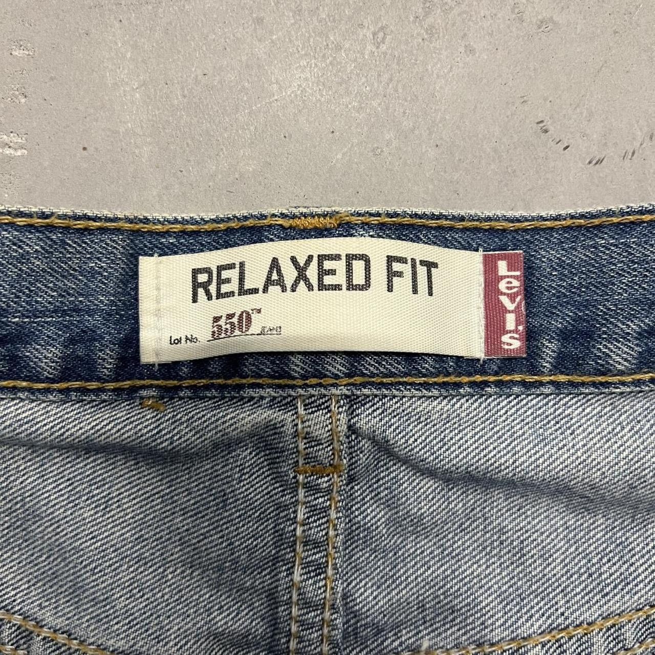 Levi's Crazy Vintage Y2K Levis 550 Medium wash Denim Jeans! Size US 36 / EU 52 - 8 Thumbnail