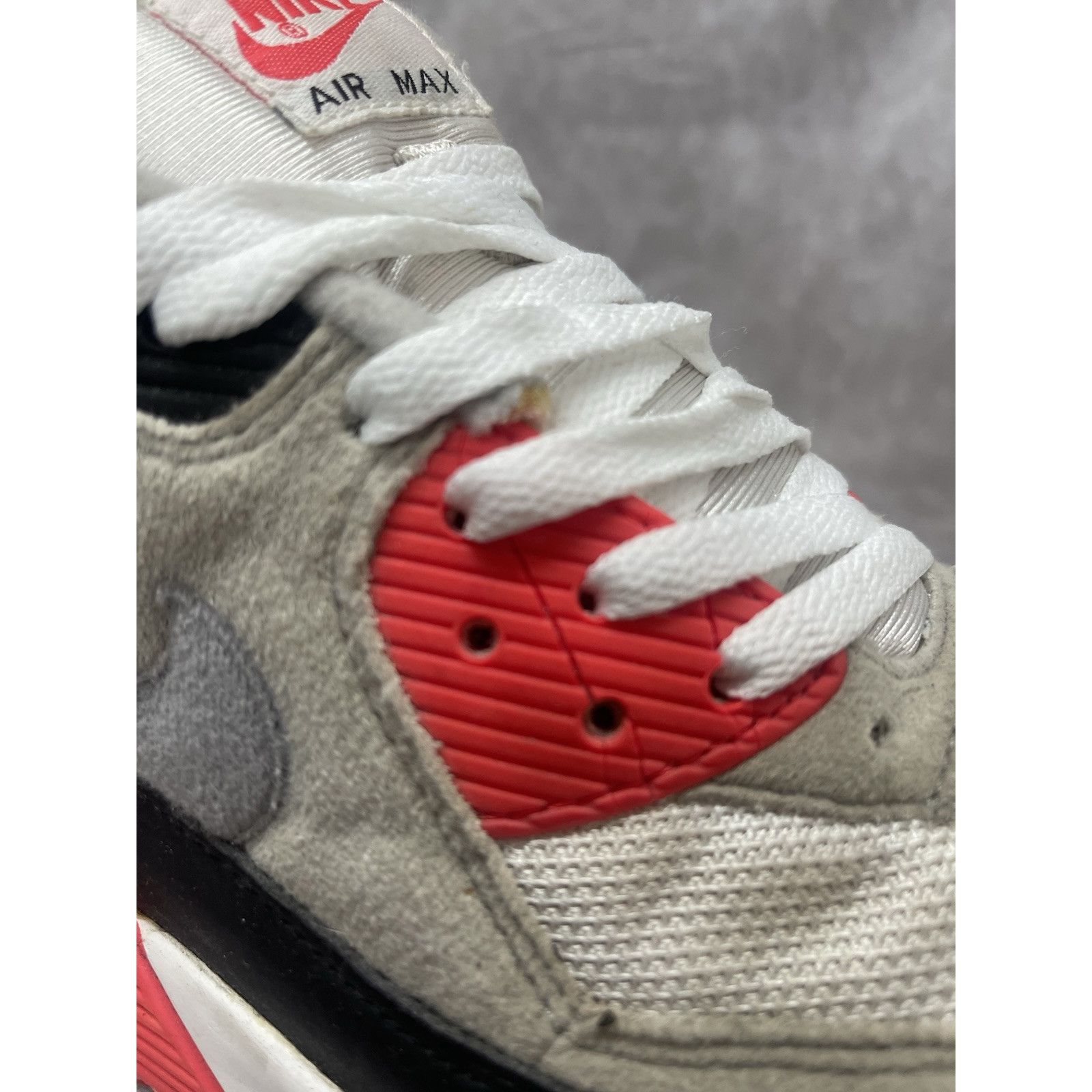 Nike Vintage Nike Air Max 90 Infrared OG Sneaker Shoes 313096-101 Size US 10.5 / EU 43-44 - 6 Thumbnail