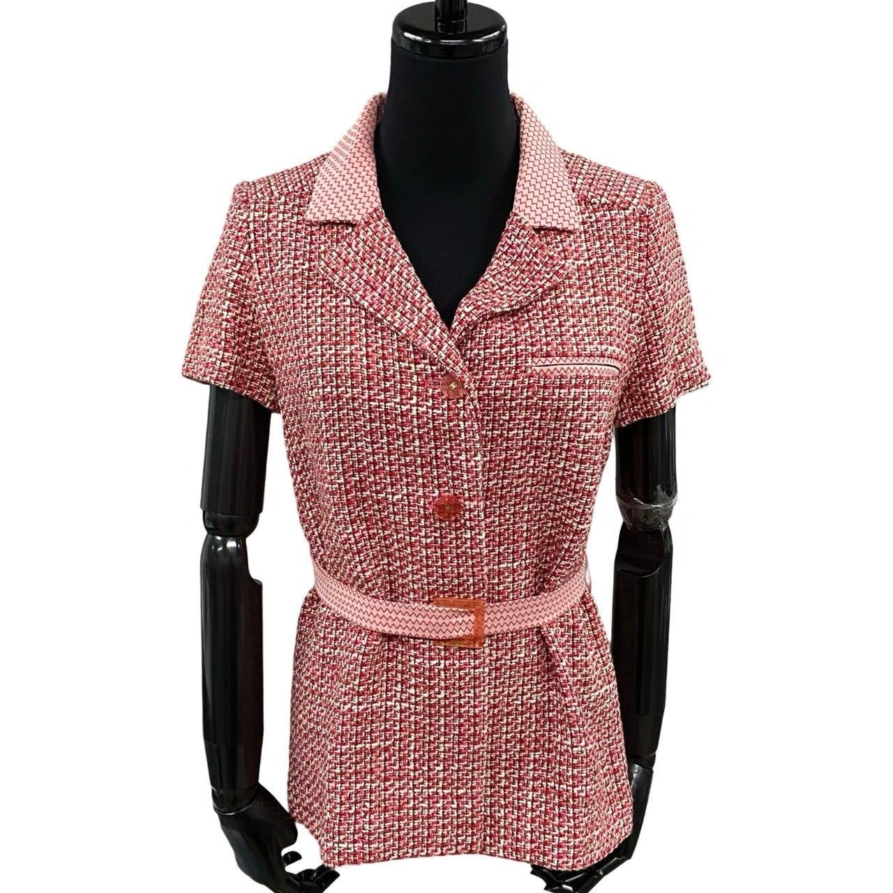 Chanel Chanel Red Wool Size ONE SIZE - 1 Thumbnail