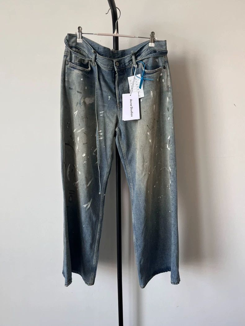 Acne Studios Acne Studios SS24 Baggy Denim Jeans - dmc Size US 38 / EU 54 - 1 Thumbnail