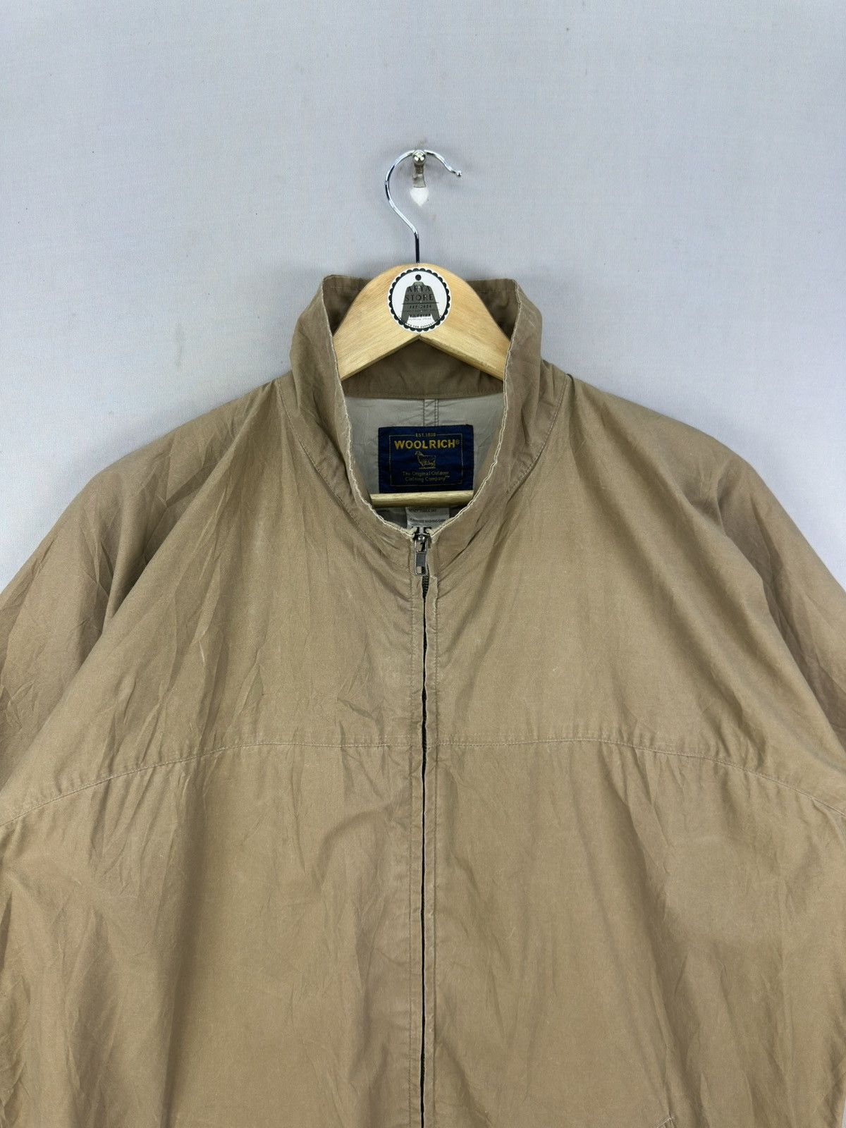 Woolrich Woolen Mills Vintage Y2K Woolrich Short Sleeve Worker Jacket Size US XL / EU 56 / 4 - 7 Thumbnail