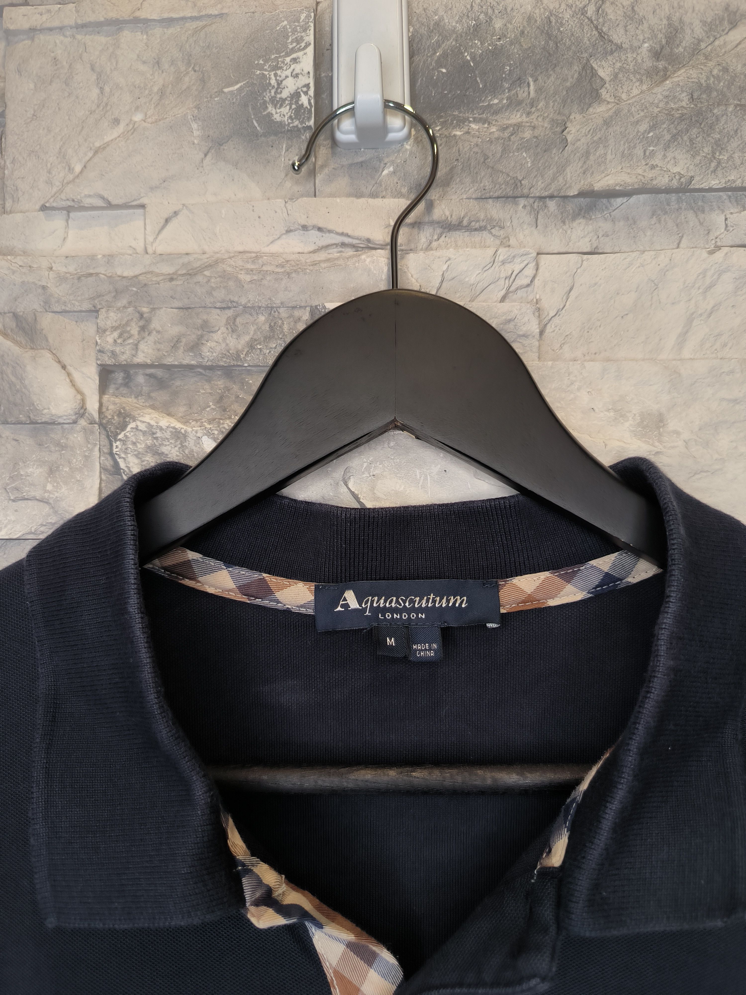 Aquascutum Aquascutum Polo Shirt Navy Size US M / EU 48-50 / 2 - 3 Thumbnail