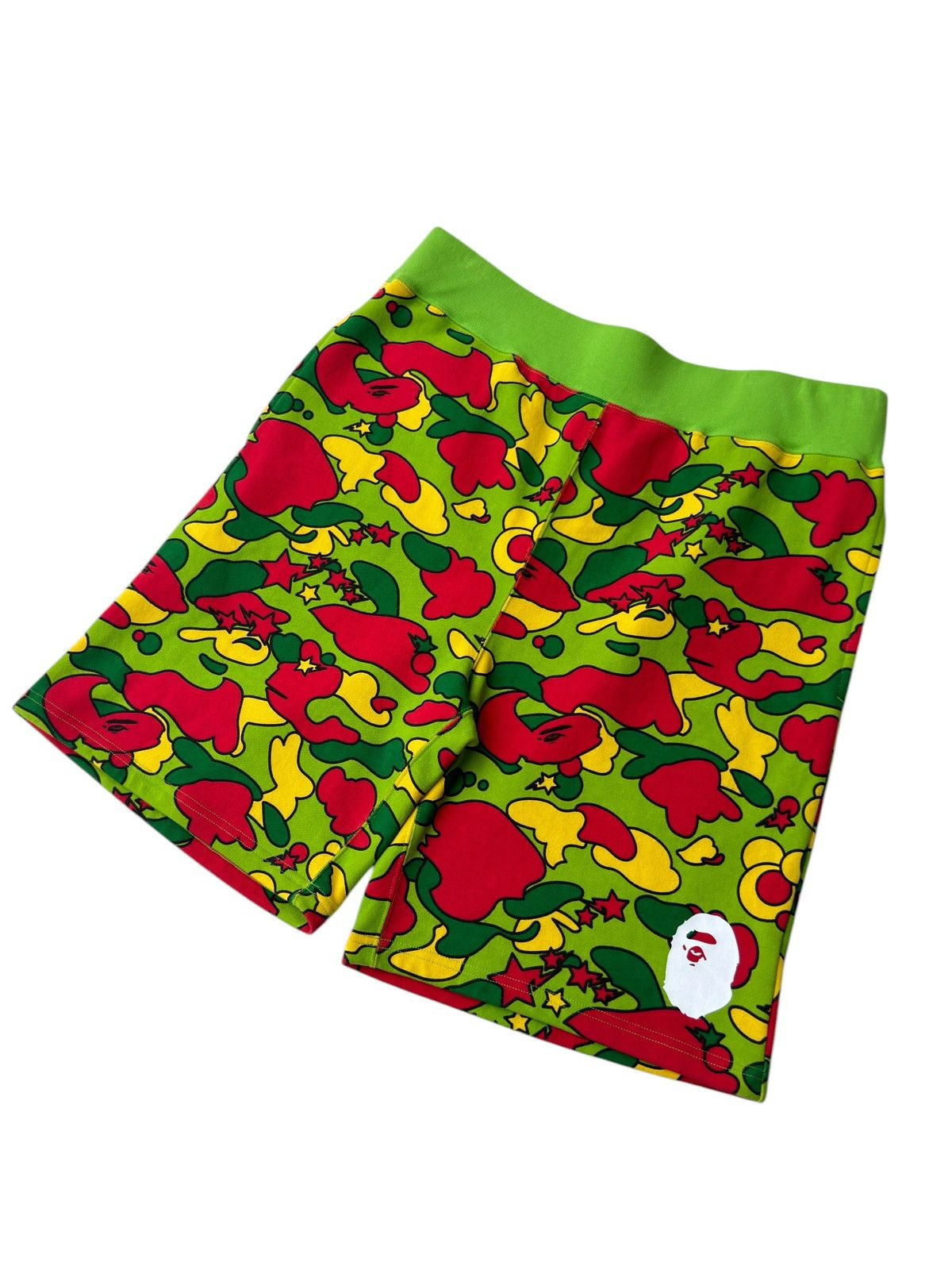 Bape BAPESTA Multi Color Camo Sweat Shorts Size US 36 / EU 52 - 3 Thumbnail