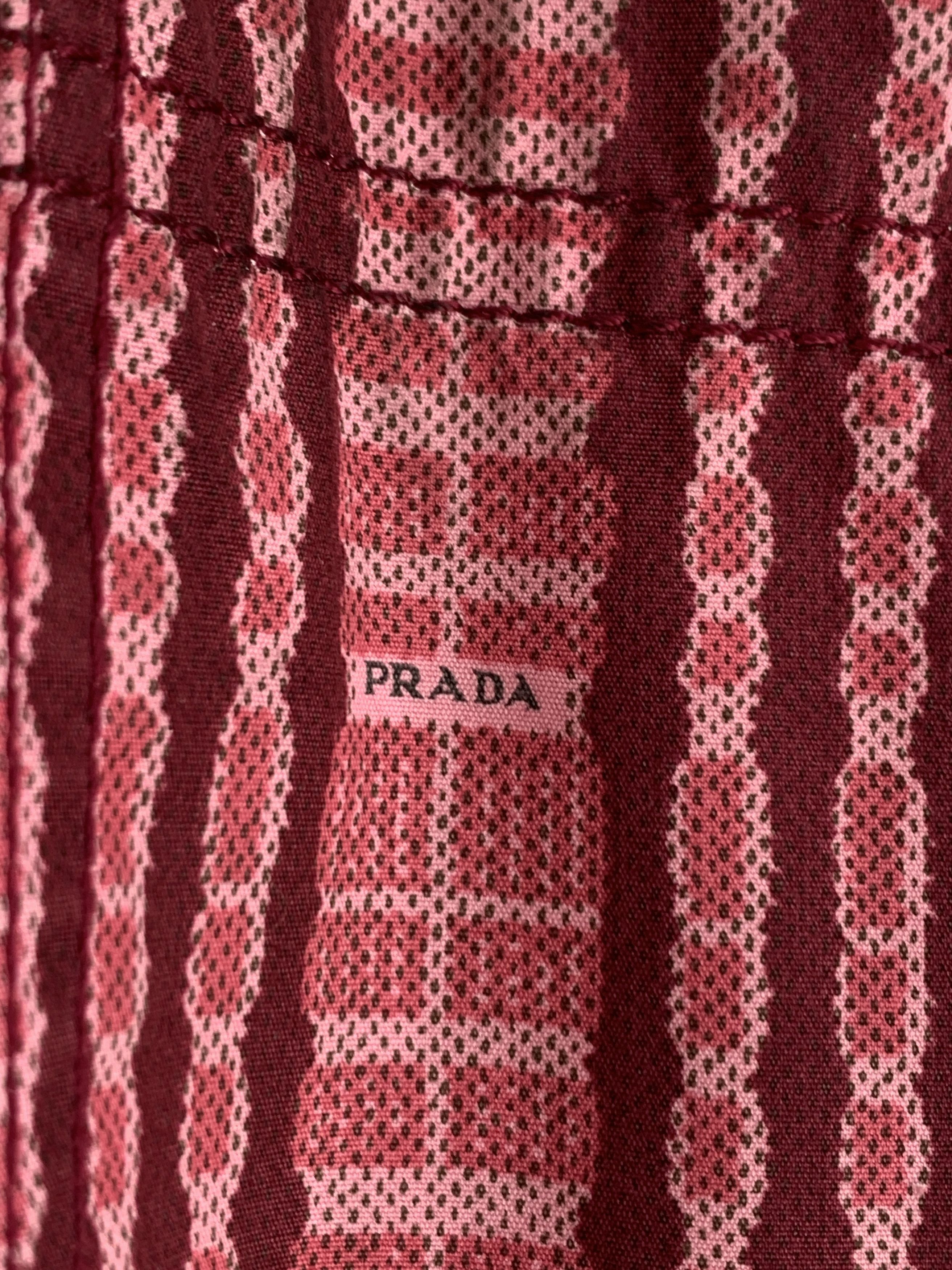 Prada SS2008 Prada short-sleeve printed cotton shirt Size US M / EU 48-50 / 2 - 3 Thumbnail