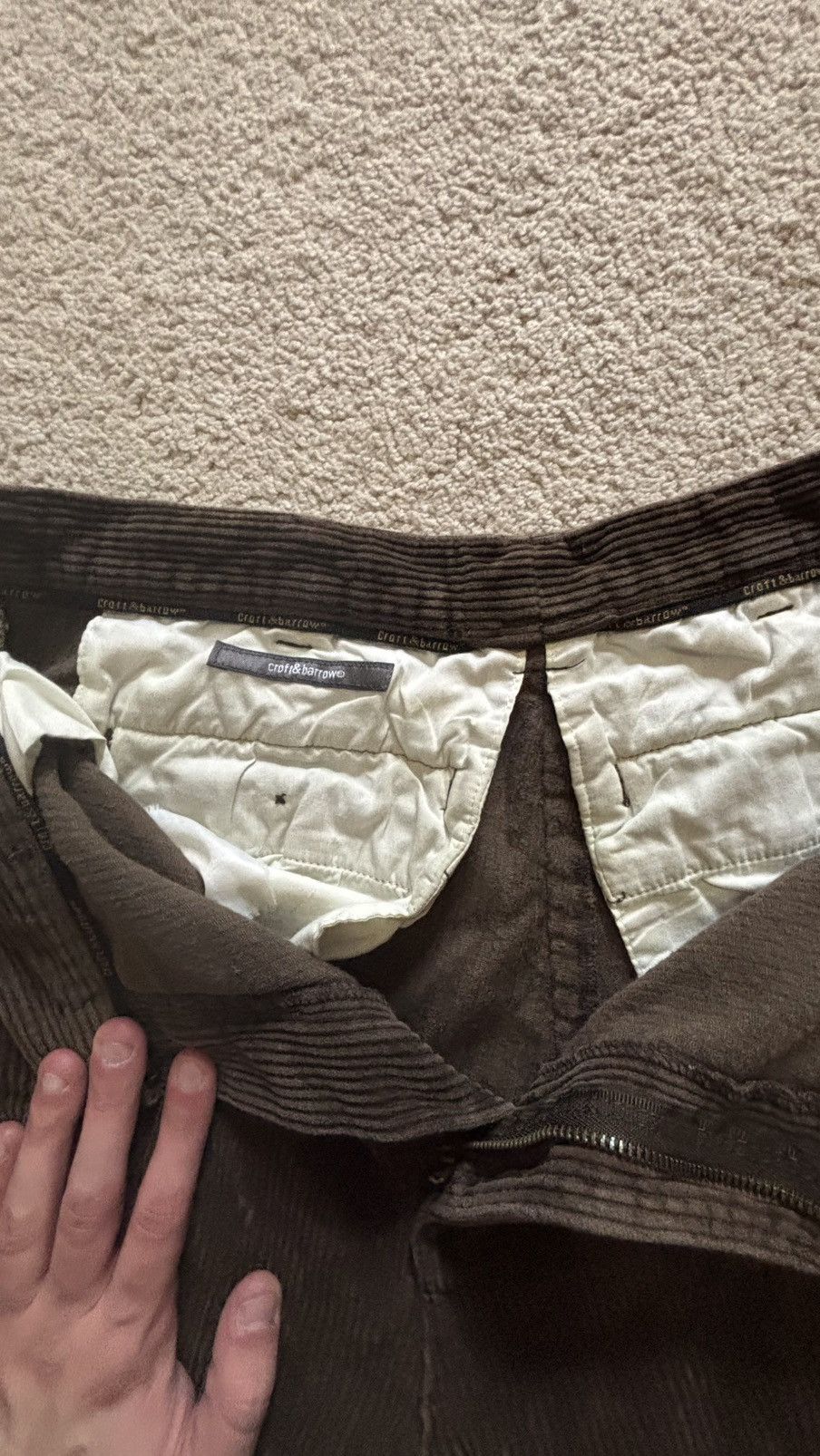 Other Vintage corduroy pants Size US 36 / EU 52 - 4 Thumbnail