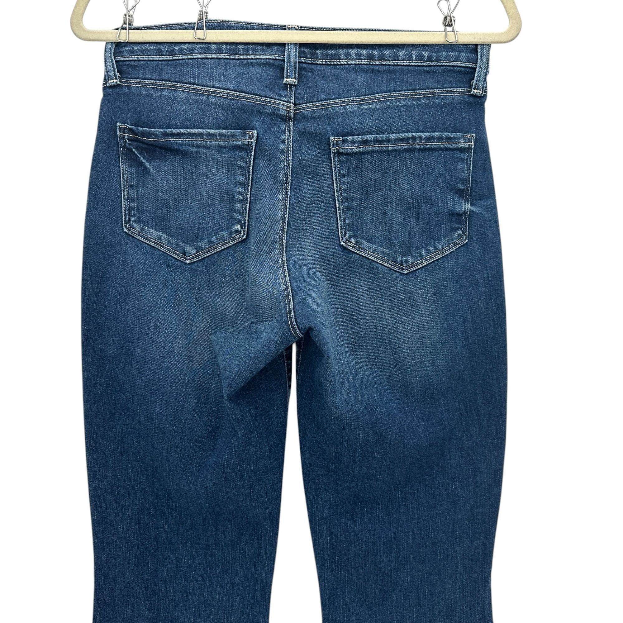 L'AGENCE L'AGENCE Womens 27 Jeans Kendra High Rise Cropped Flared Size 27" / US 4 / IT 40 - 5 Thumbnail