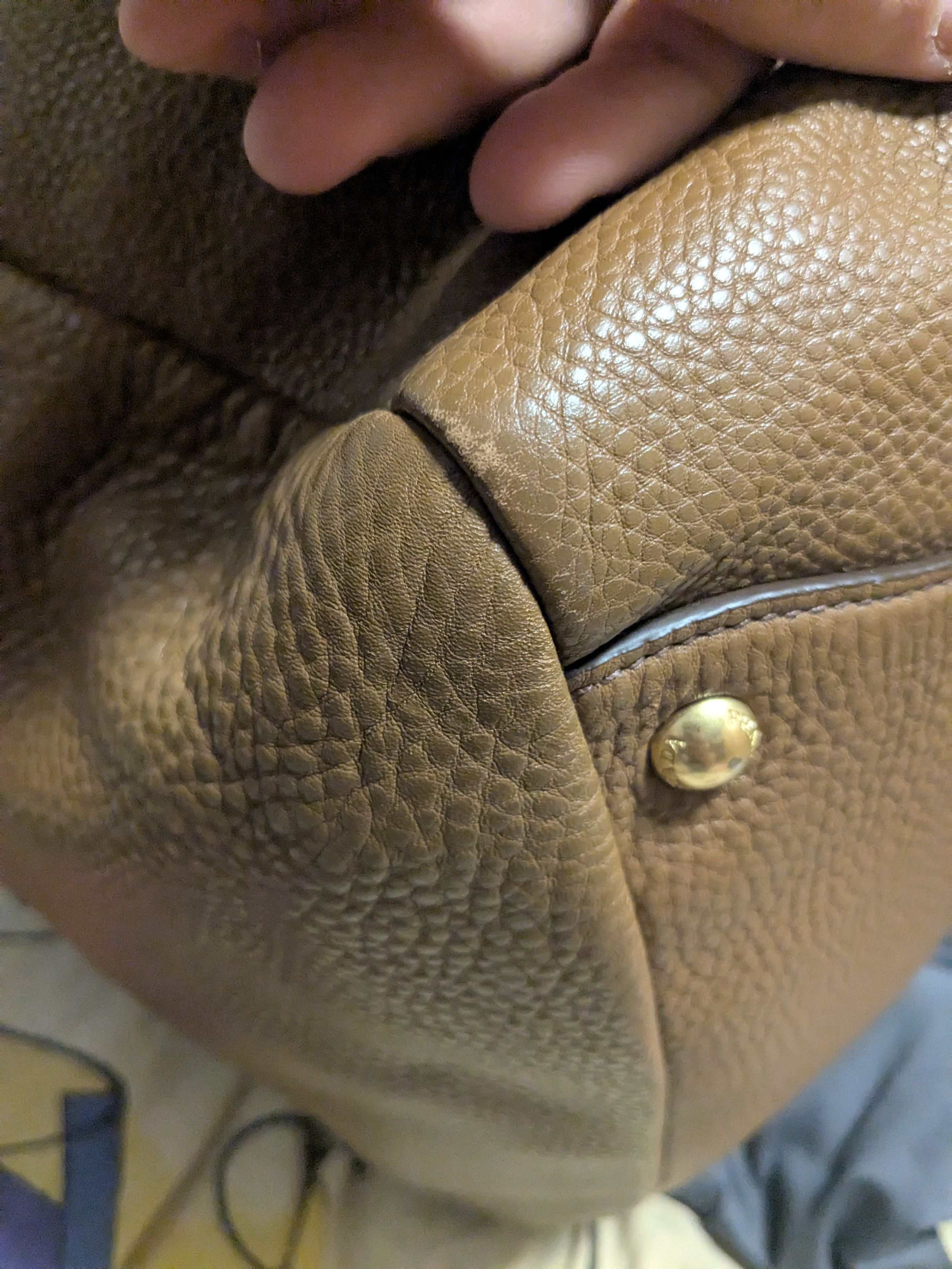 Prada Prada Camel Daino Leather Hobo Shoulder Bag Size ONE SIZE - 19 Thumbnail