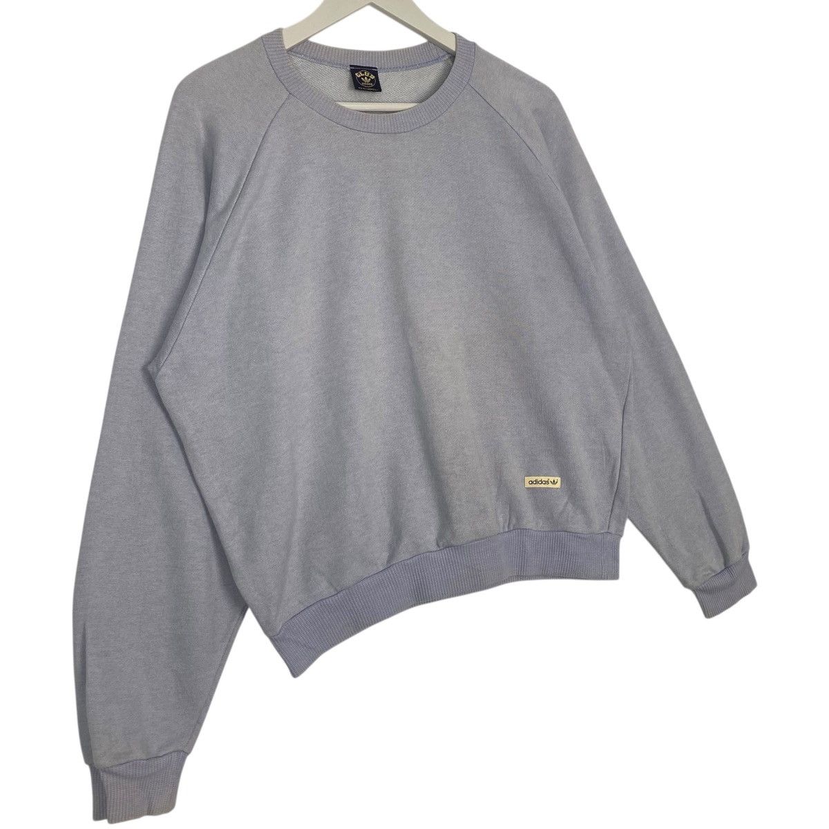 Vintage Vintage 90s Adidas Club Sweatshirt Crewneck Blue Size S Size US S / EU 44-46 / 1 - 3 Thumbnail