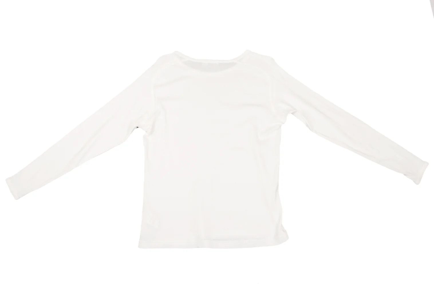 Yohji Yamamoto Yohji Yamamoto Cotton Ribbed Cutsew Off 3 Size US XS / EU 42 / 0 - 13 Thumbnail