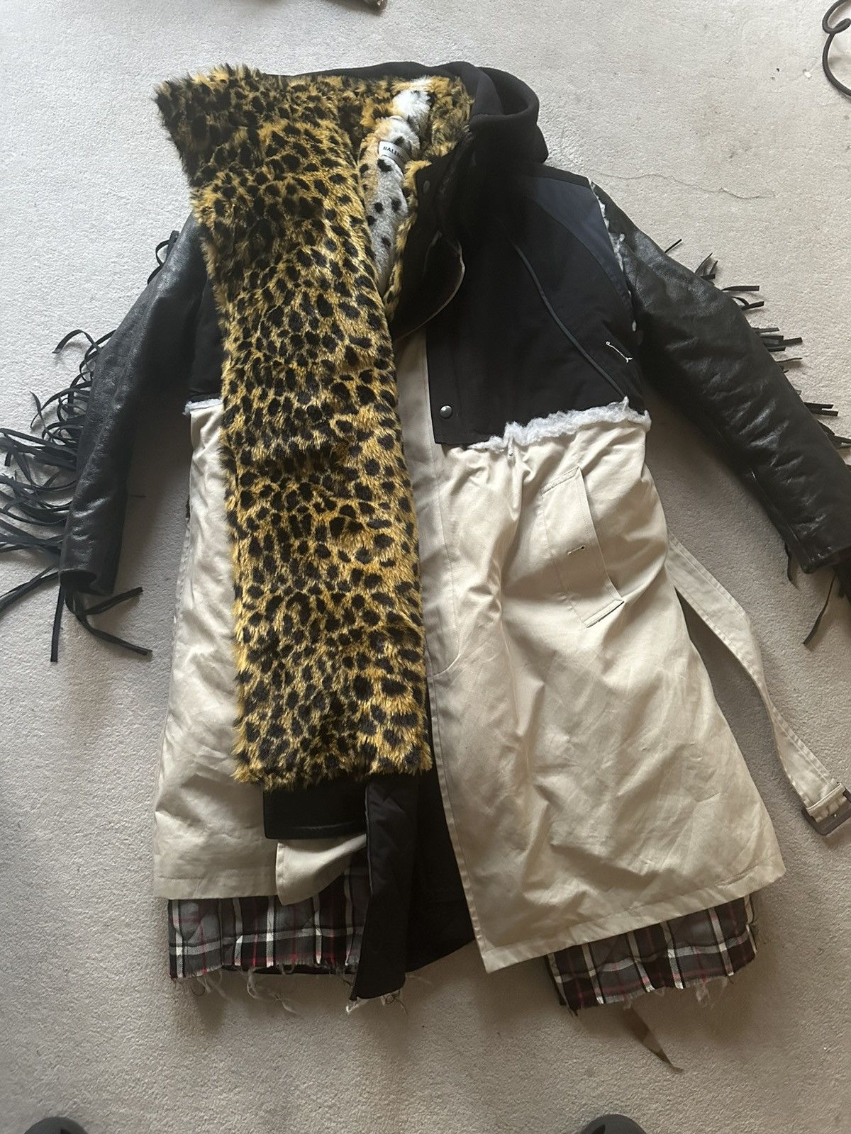 Balenciaga BALENCIAGA 18fw 4 layers coat Size US XXS / EU 40 - 2 Thumbnail