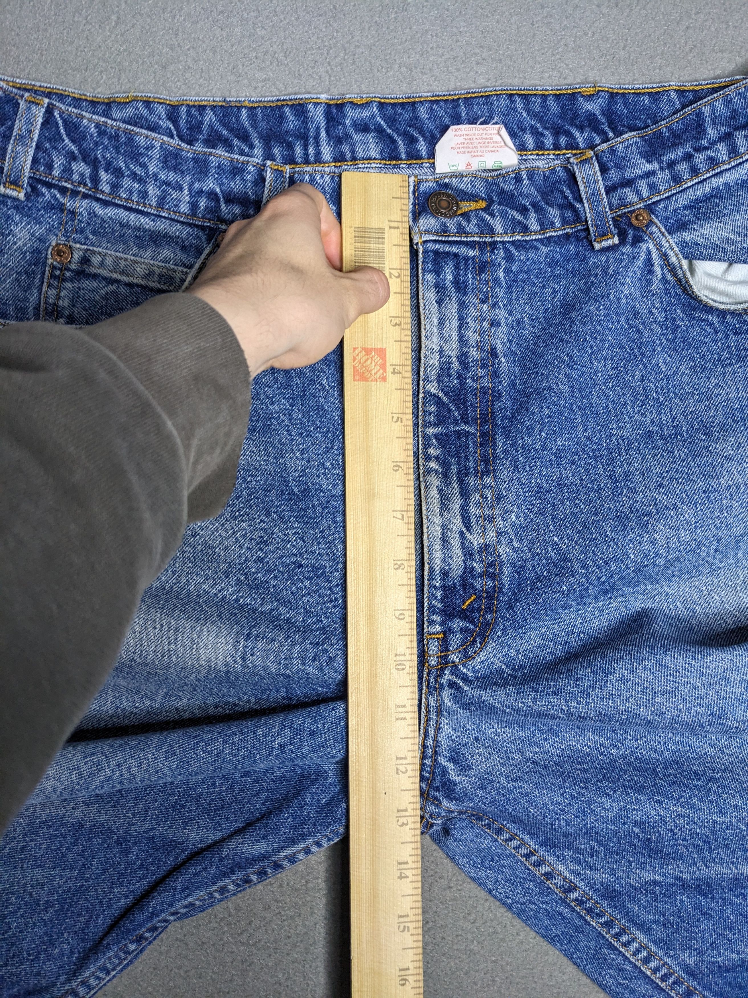 Levi's VINTAGE Y2K Levis Orange Tab 619 Jeans Mens 35x30 Denim Size US 35 - 17 Thumbnail