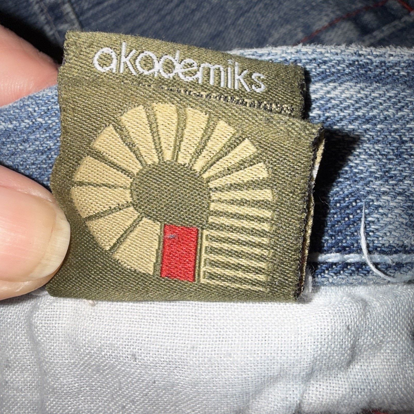 Akademiks Vintage Akademiks Wide Leg Baggy Fit Y2K Jeans Mens 42 EUC Size US 42 / EU 58 - 11 Thumbnail