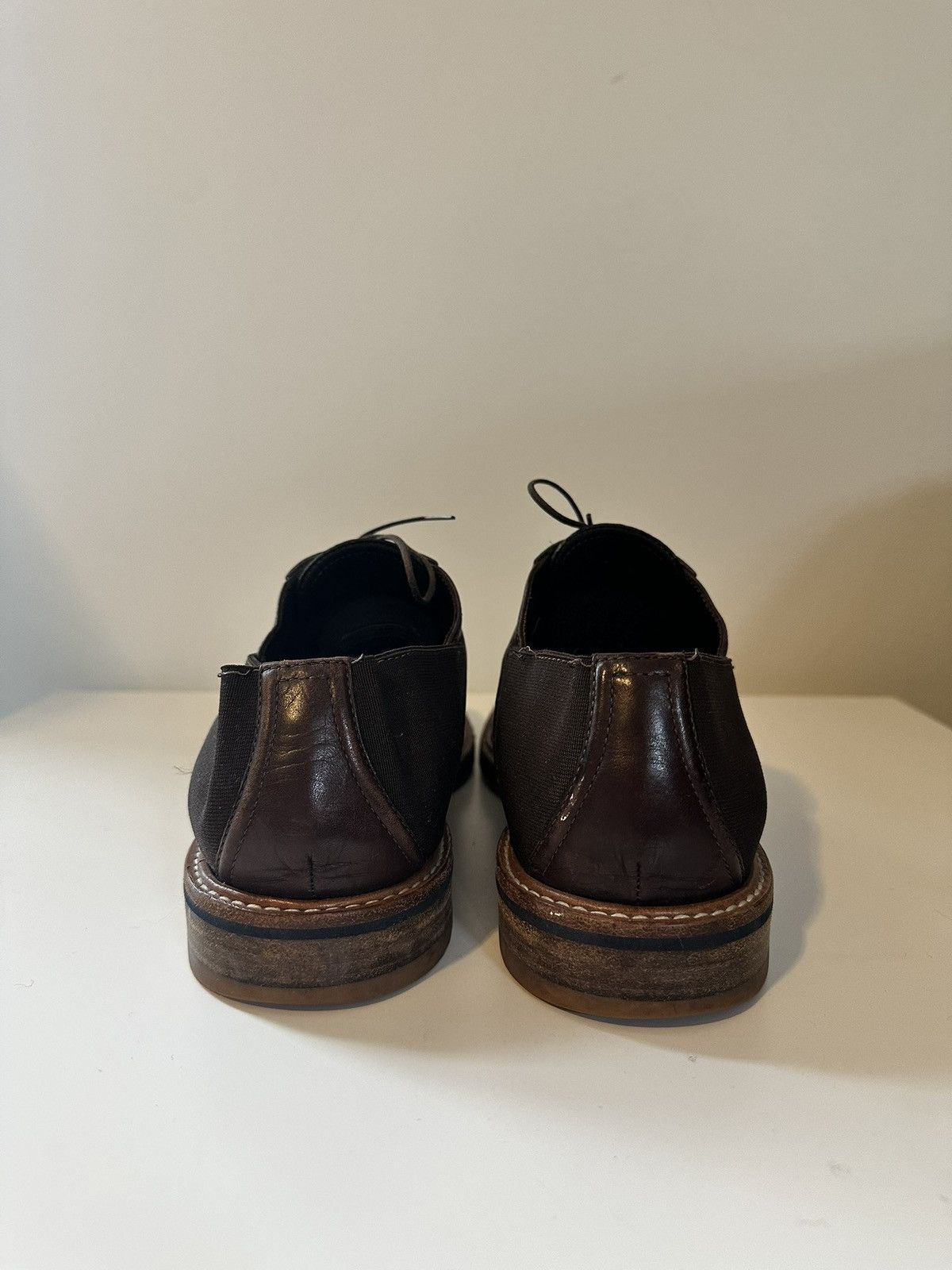 Louis Vuitton Louis Vuitton Brown Lace Up Loafer Size US 10 / EU 43 - 4 Thumbnail