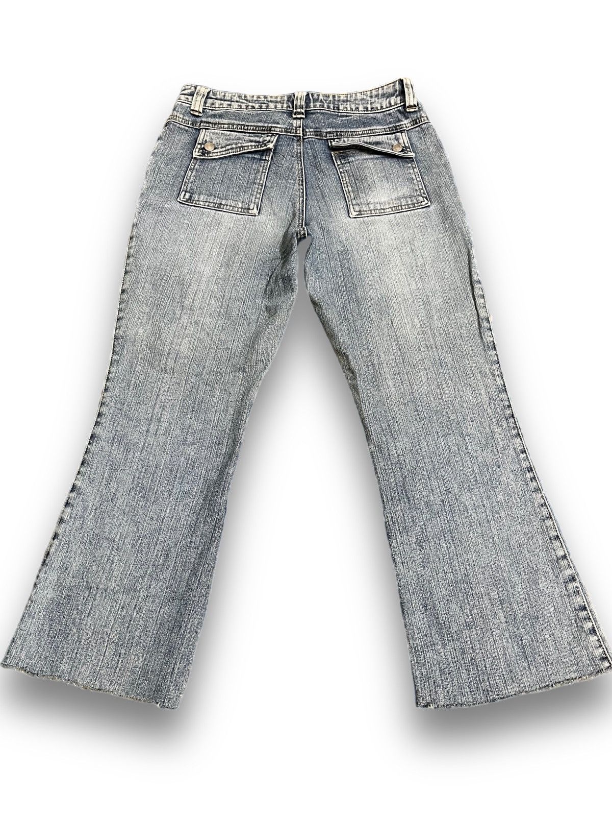 Japanese Brand × Vintage Vintage Daily Topics Flare Bush pants Size US 30 / EU 46 - 5 Thumbnail