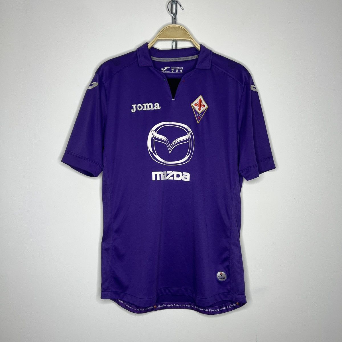 Joma × Vintage Vintage Purple Jersey ACF Fiorentina 2013/2014 Gomez Joma Size US M / EU 48-50 / 2 - 1 Thumbnail
