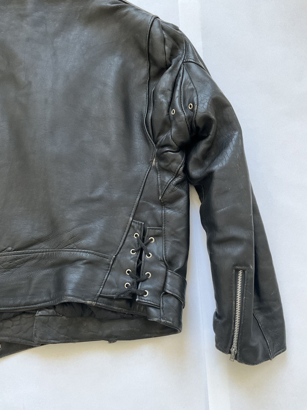 Vintage Vintage black leather Perfecto Size US L / EU 52-54 / 3 - 14 Thumbnail