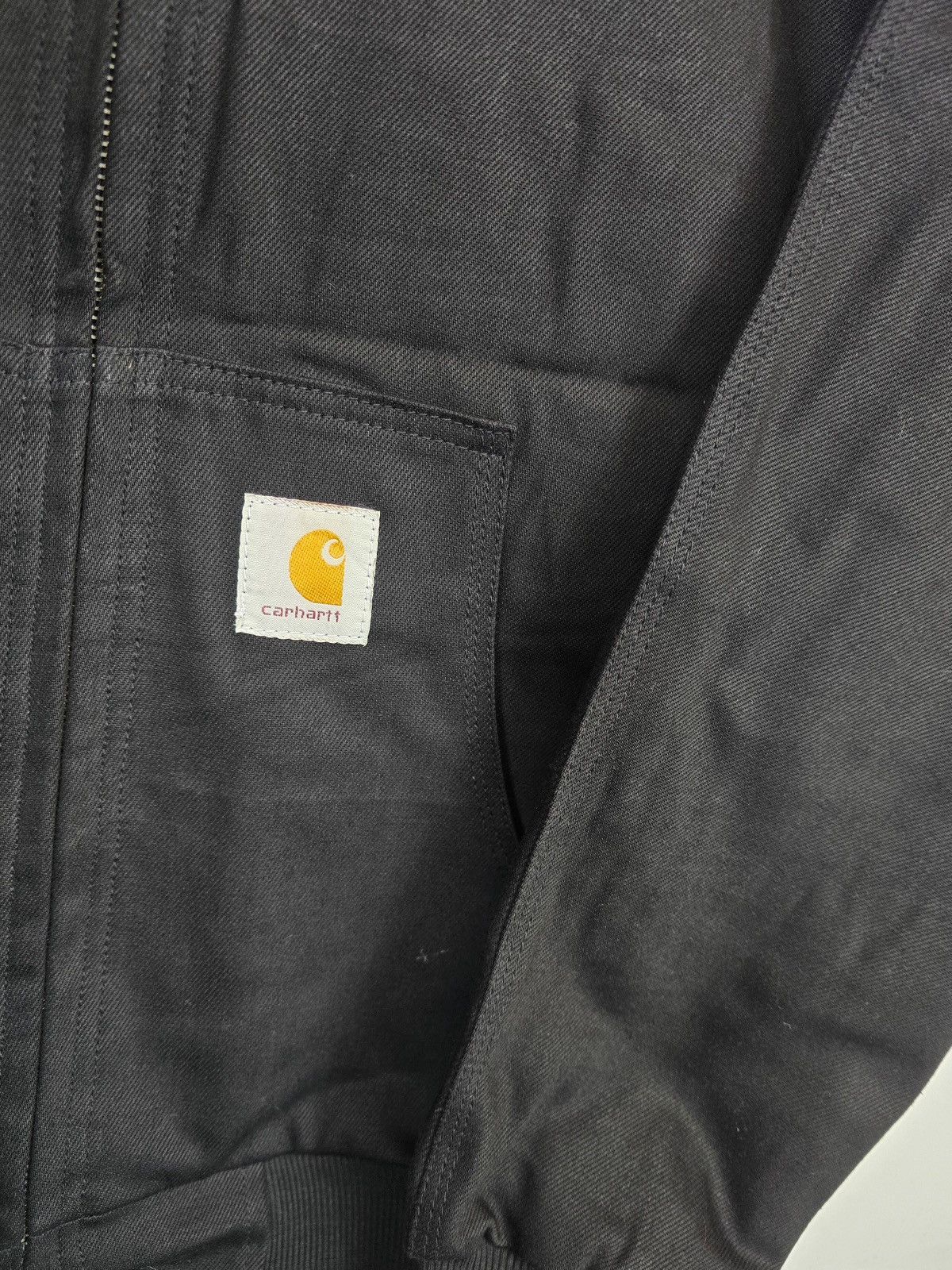 Carhartt Reworked carhartt jacket mens L Black Size US L / EU 52-54 / 3 - 3 Thumbnail