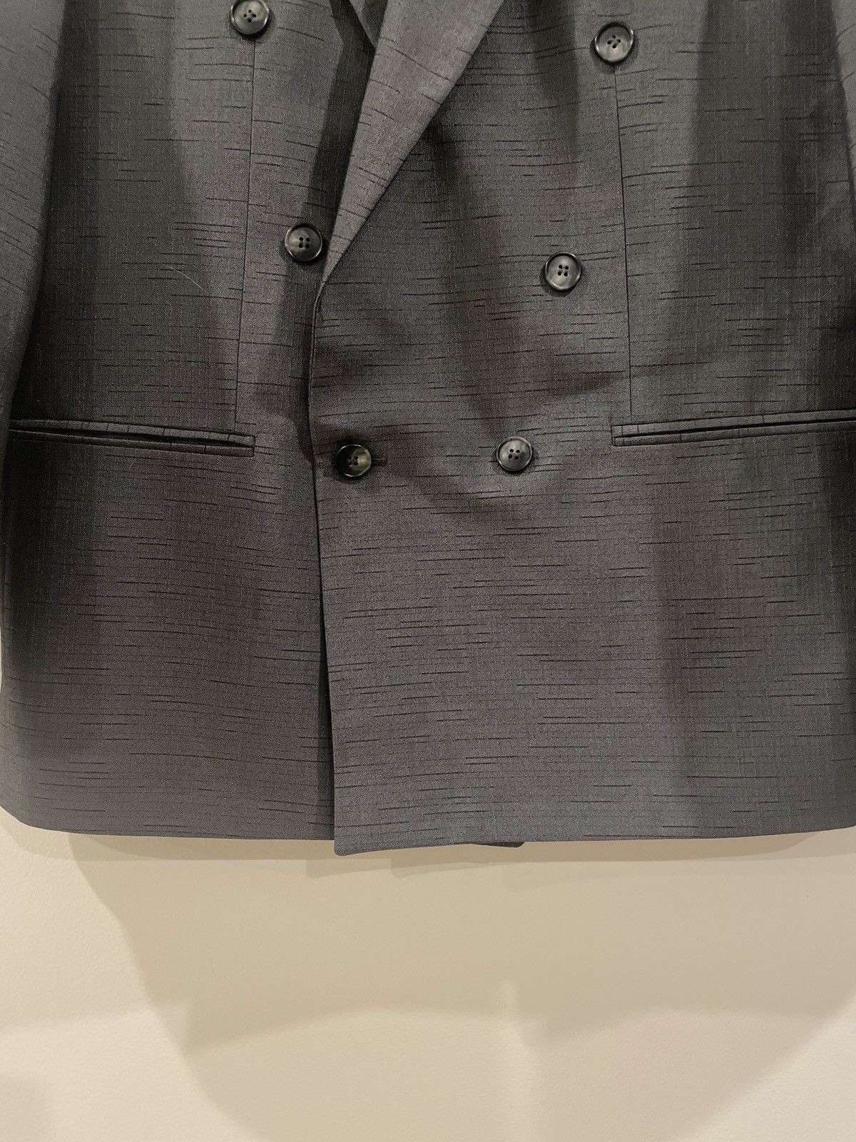 Vintage Rare vintage grey textured blazer Size 48R - 5 Thumbnail