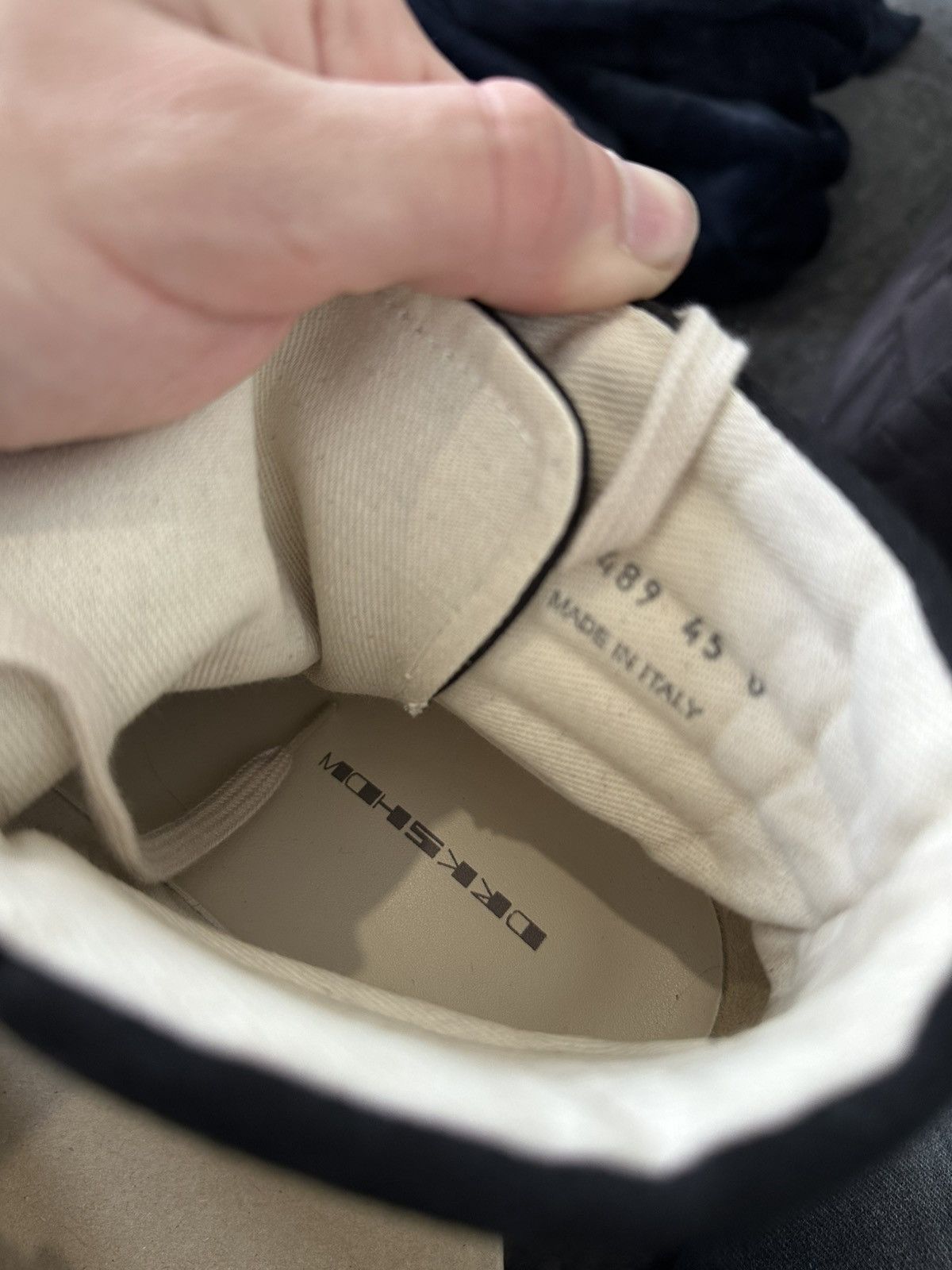 Rick Owens Drkshdw Rick Owens Vans Size US 11.5 / EU 44-45 - 5 Thumbnail