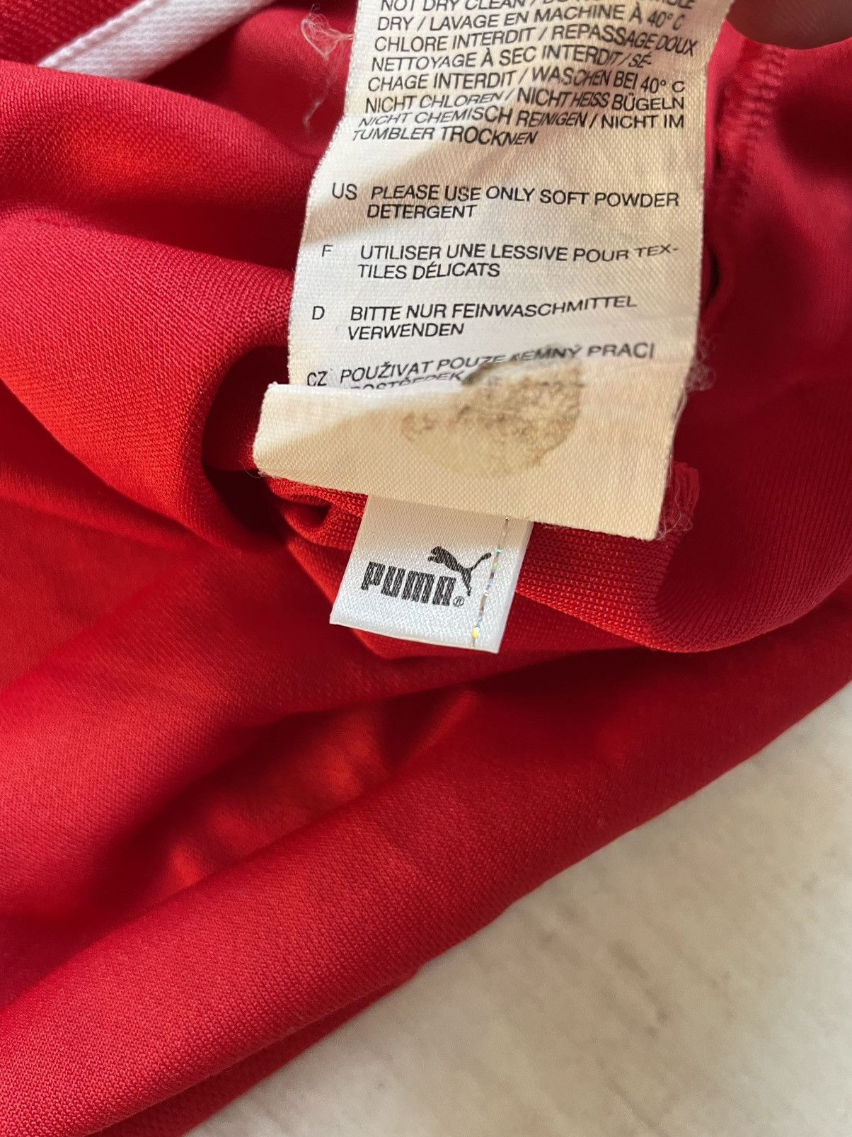 Puma × Vintage Puma Switzerland 2002/2004 Home Football Shirt Vintage Size US XL / EU 56 / 4 - 20 Thumbnail