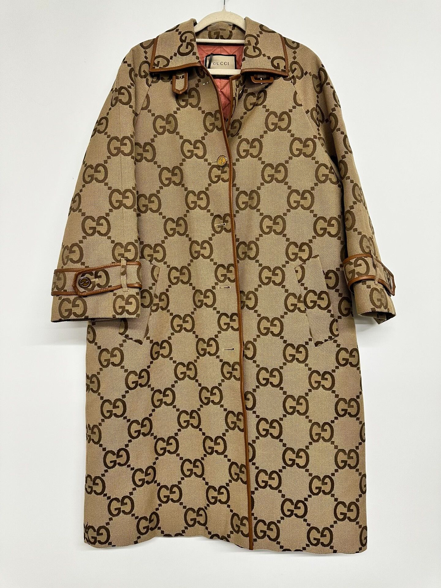 Gucci Gucci All-Over Print Coat Size US M / EU 48-50 / 2 - 1 Thumbnail