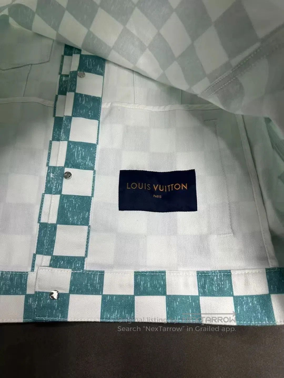 Louis Vuitton Louis Vuitton Damier Denim Trucker Jacket. Size US L / EU 52-54 / 3 - 5 Thumbnail