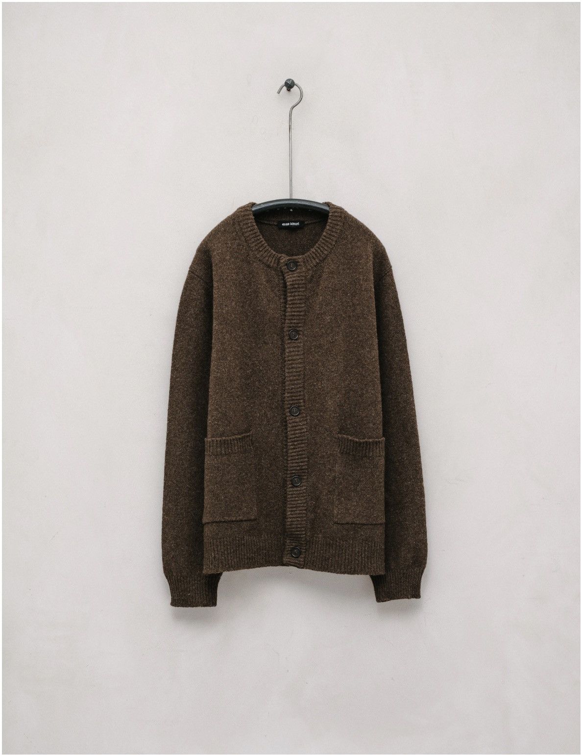 Evan Kinori Evan Kinori Crewneck Cardigan undyed Wool Size US XS / EU 42 / 0 - 1 Thumbnail