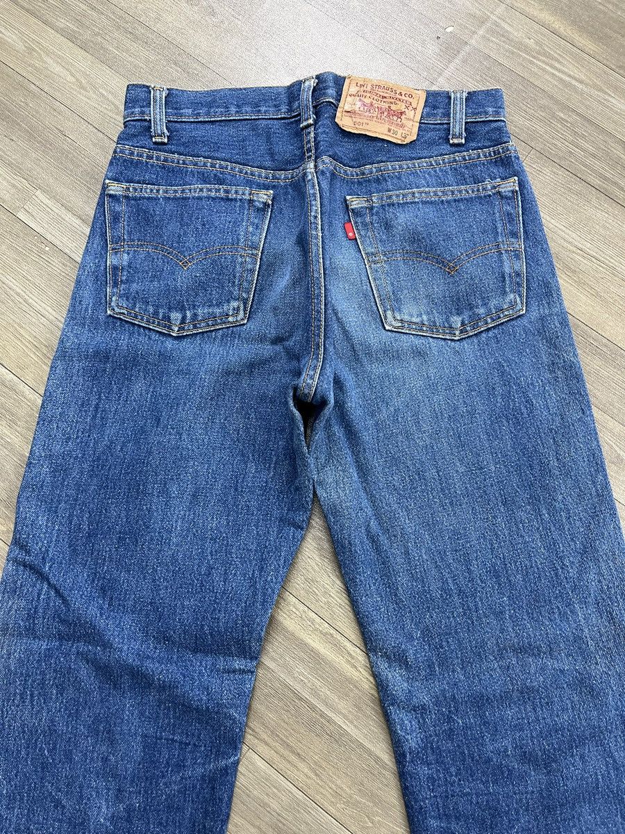 Levi's Vintage Clothing 🇺🇸1990s Vintage Levis 501XX 30x32 Distressed Faded Blue Jeans Size US 30 / EU 46 - 17 Thumbnail