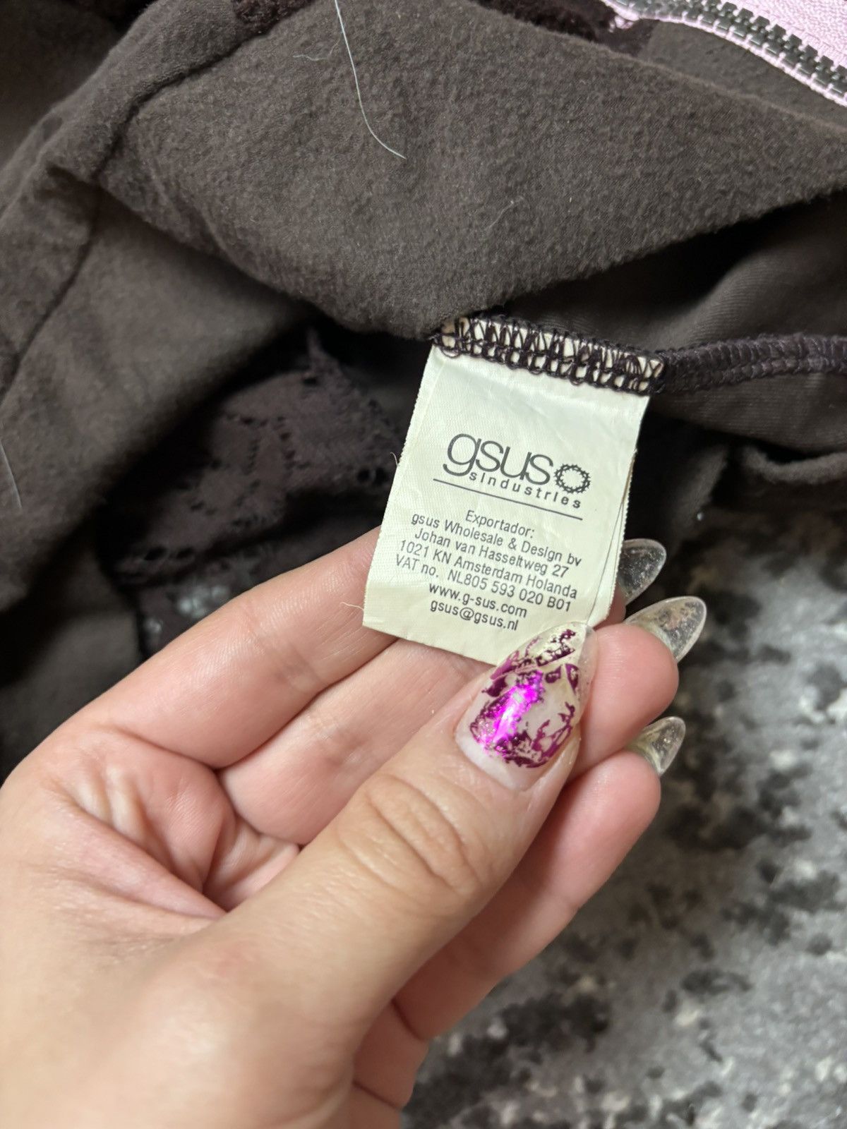 GSUS Sindustries × Japanese Brand Vintage GSUS Sindustries y2k grid zip up hoodie Size M / US 6-8 / IT 42-44 - 9 Thumbnail