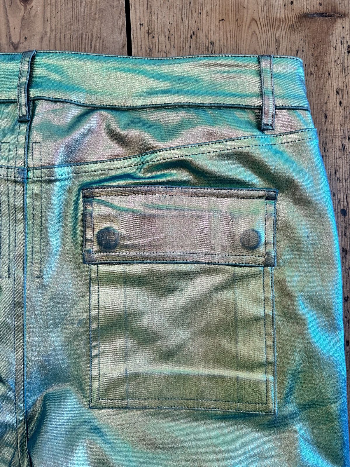 Rick Owens Edfu iridescent Tyrone jeans Size US 34 / EU 50 - 7 Thumbnail