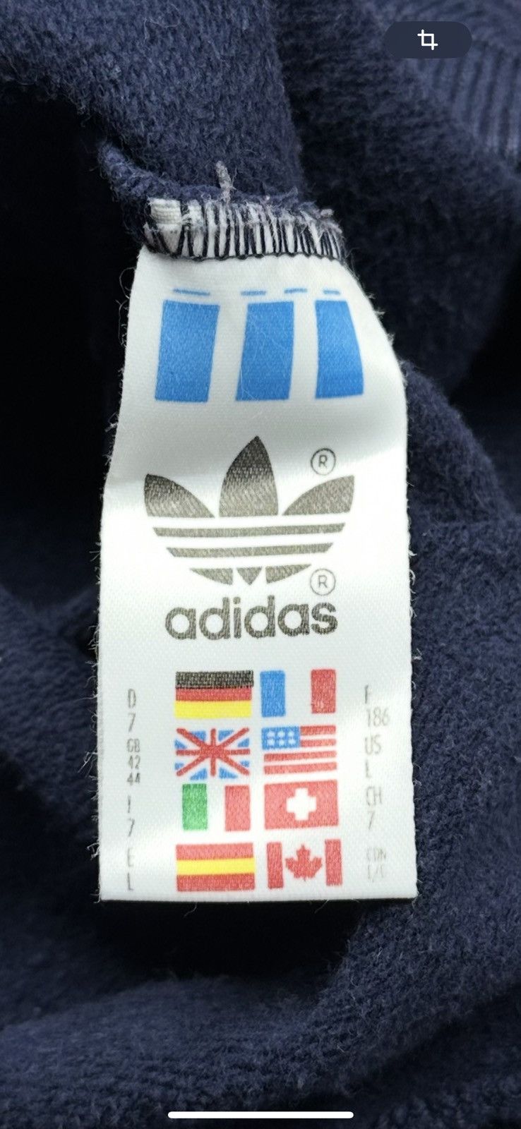 Adidas 90’s Vintage Adidas International Embroidered Sweatshirt Size US L / EU 52-54 / 3 - 11 Thumbnail