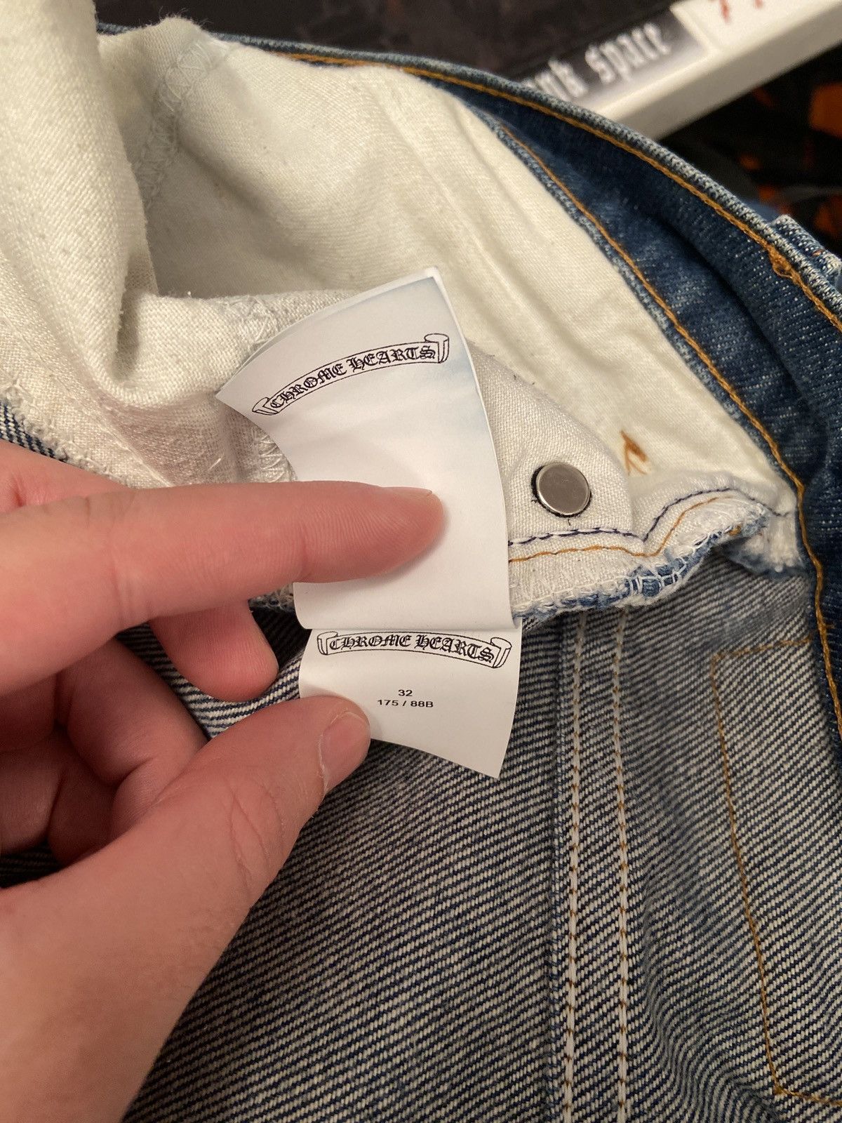 Chrome Hearts × Levi's Chrome Hearts Levi’s Size US 32 / EU 48 - 13 Thumbnail