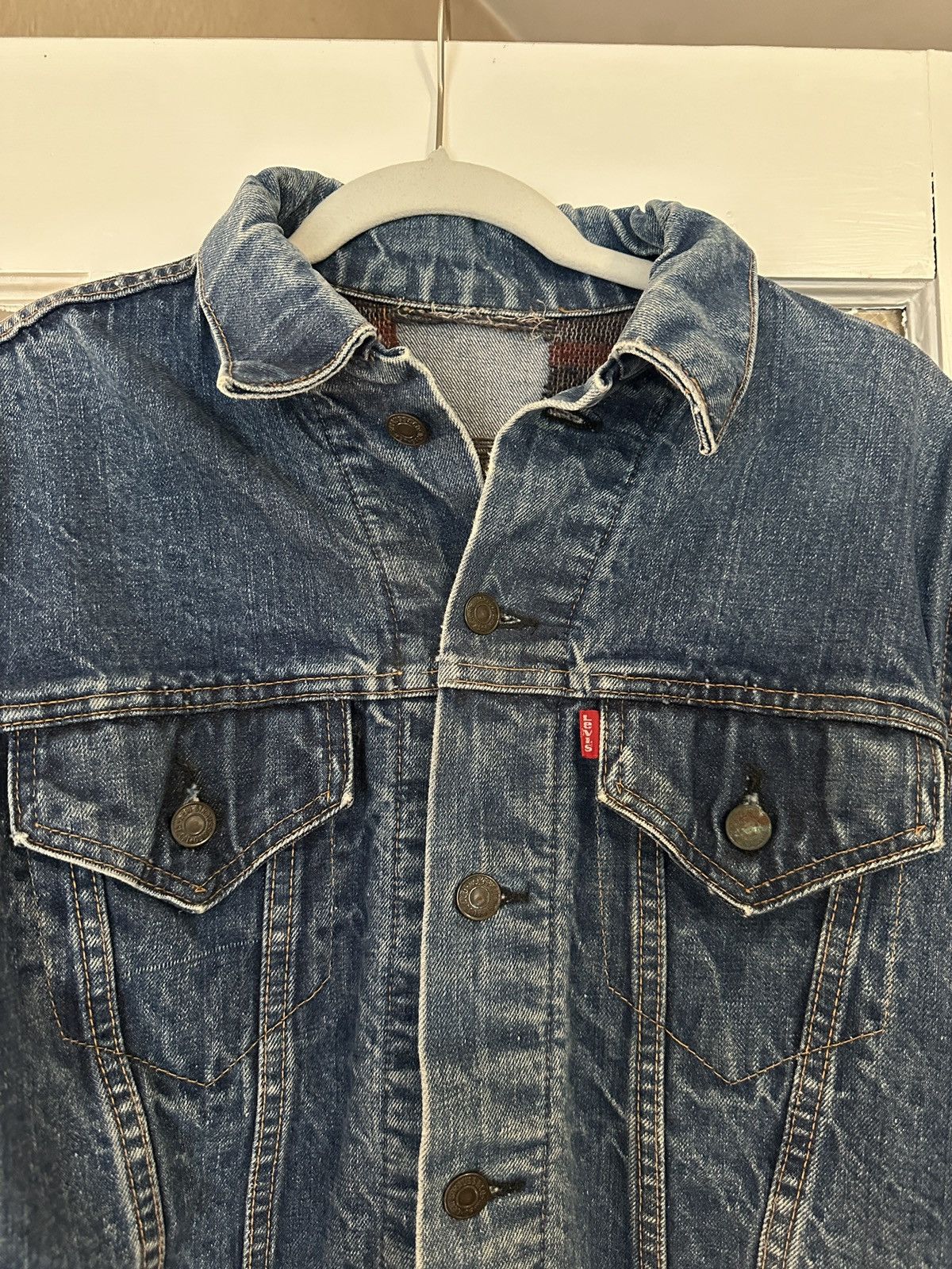 Levi's Vintage Clothing 1970s Levi’s Blanket Lined Denim Jacket Size US S / EU 44-46 / 1 - 3 Thumbnail