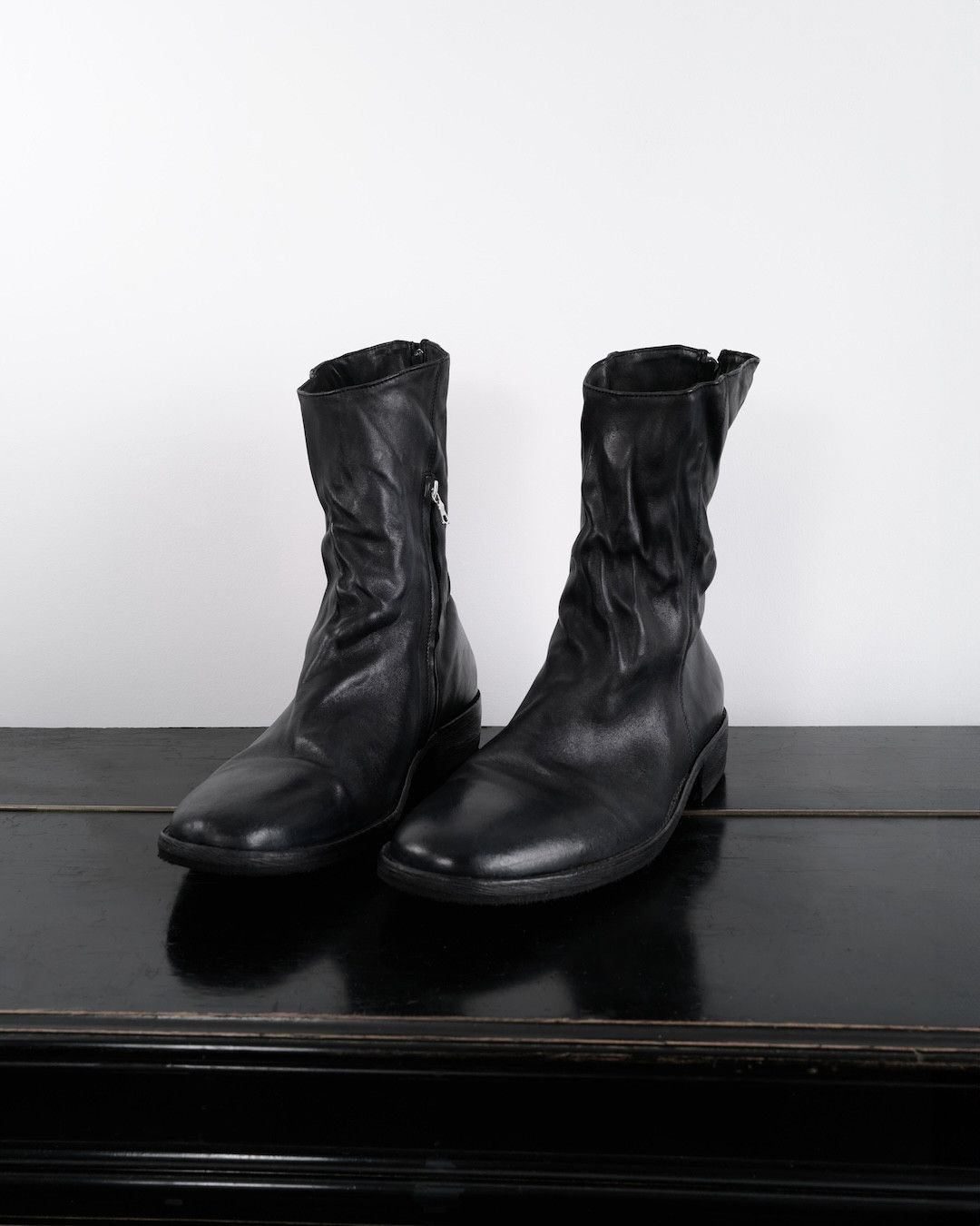 Other HORSE LEATHER BOOTS HB-2RZ-01 Size US 11.5 / EU 44-45 - 7 Thumbnail