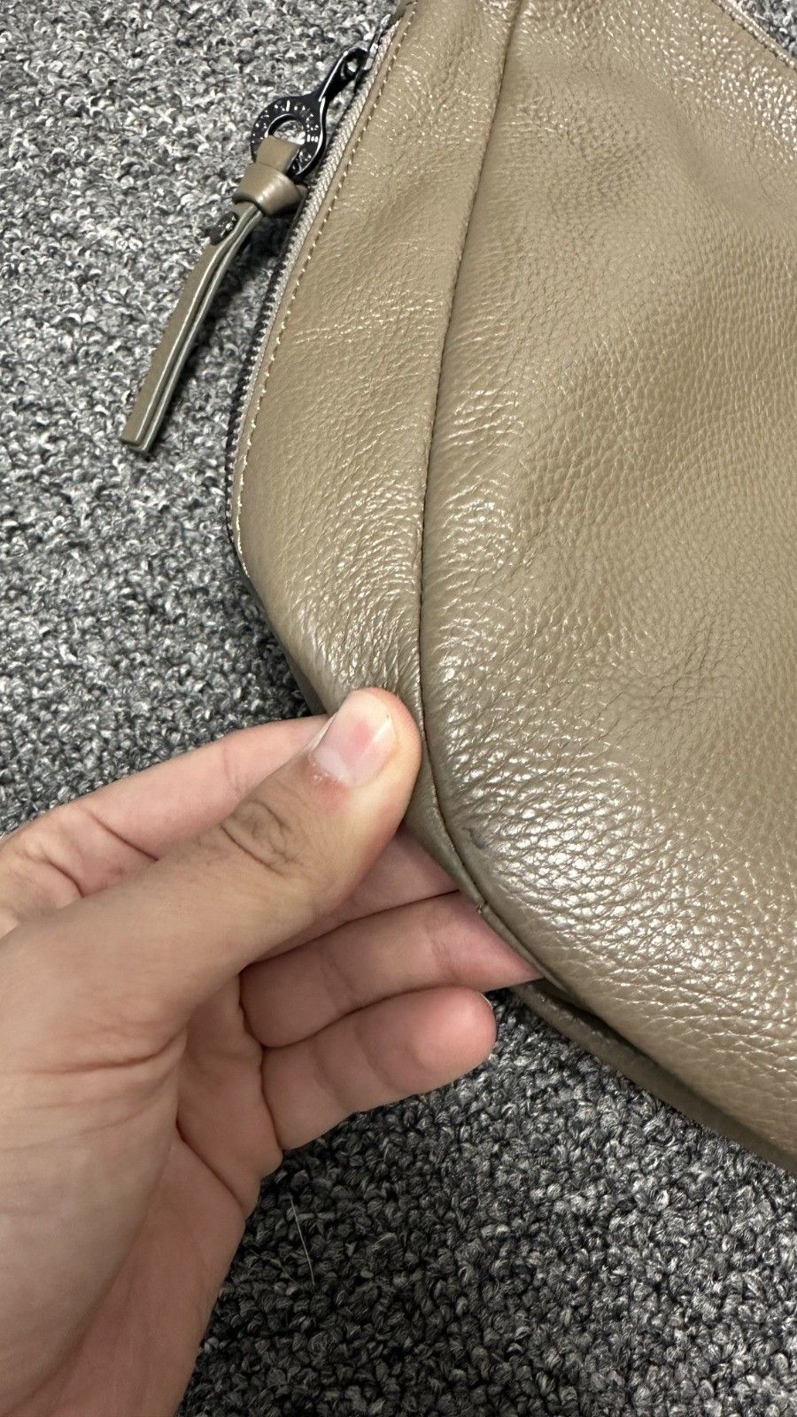 George Gina & Lucy George Gina Lucy GGL Women's Leather Brown Bag Half Moon Y2K Size ONE SIZE - 10 Thumbnail