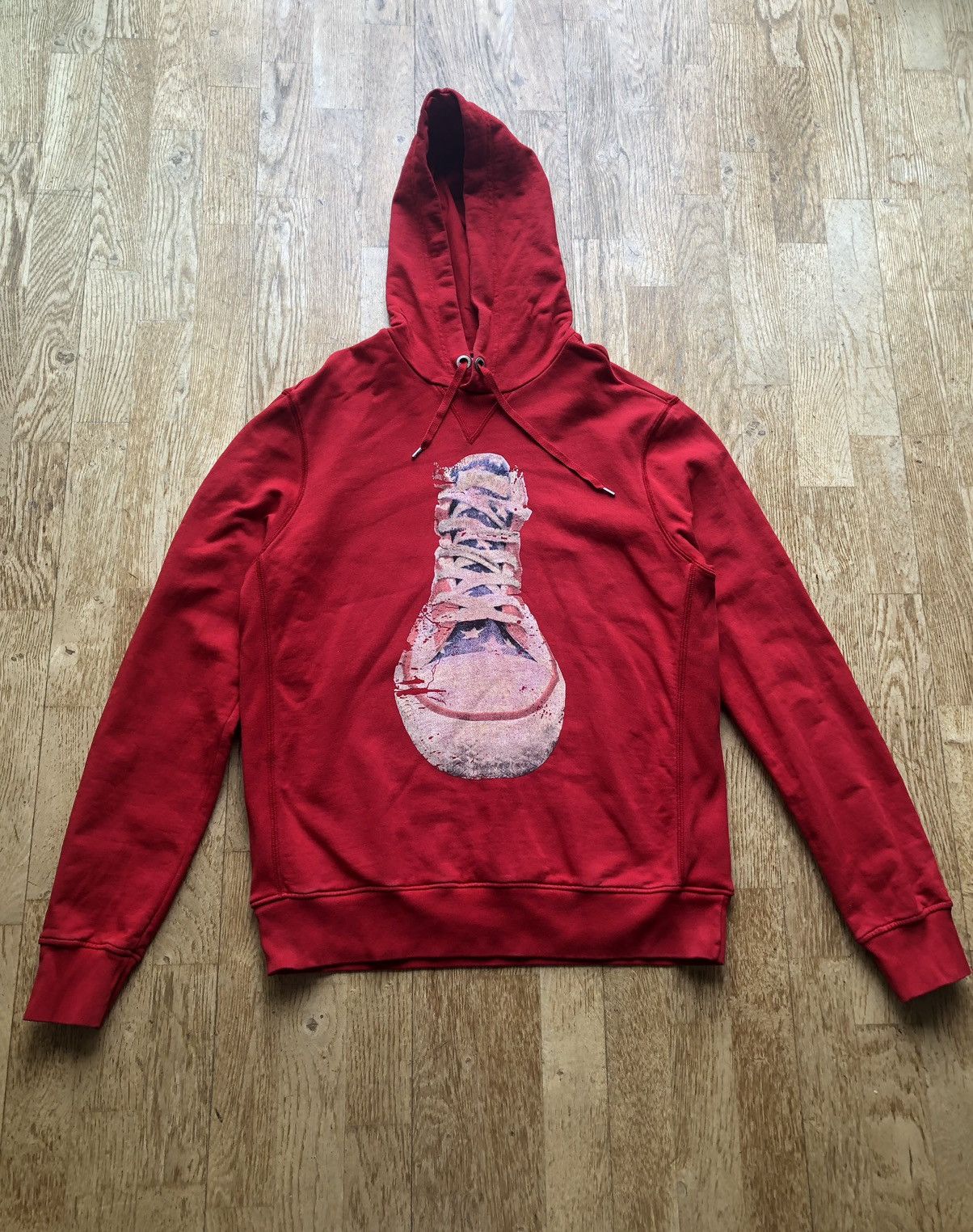 Converse × Vintage CONVERSE ALL-STARS VINTAGE SNEAKER DESIGN HOODIE Size US L / EU 52-54 / 3 - 1 Thumbnail