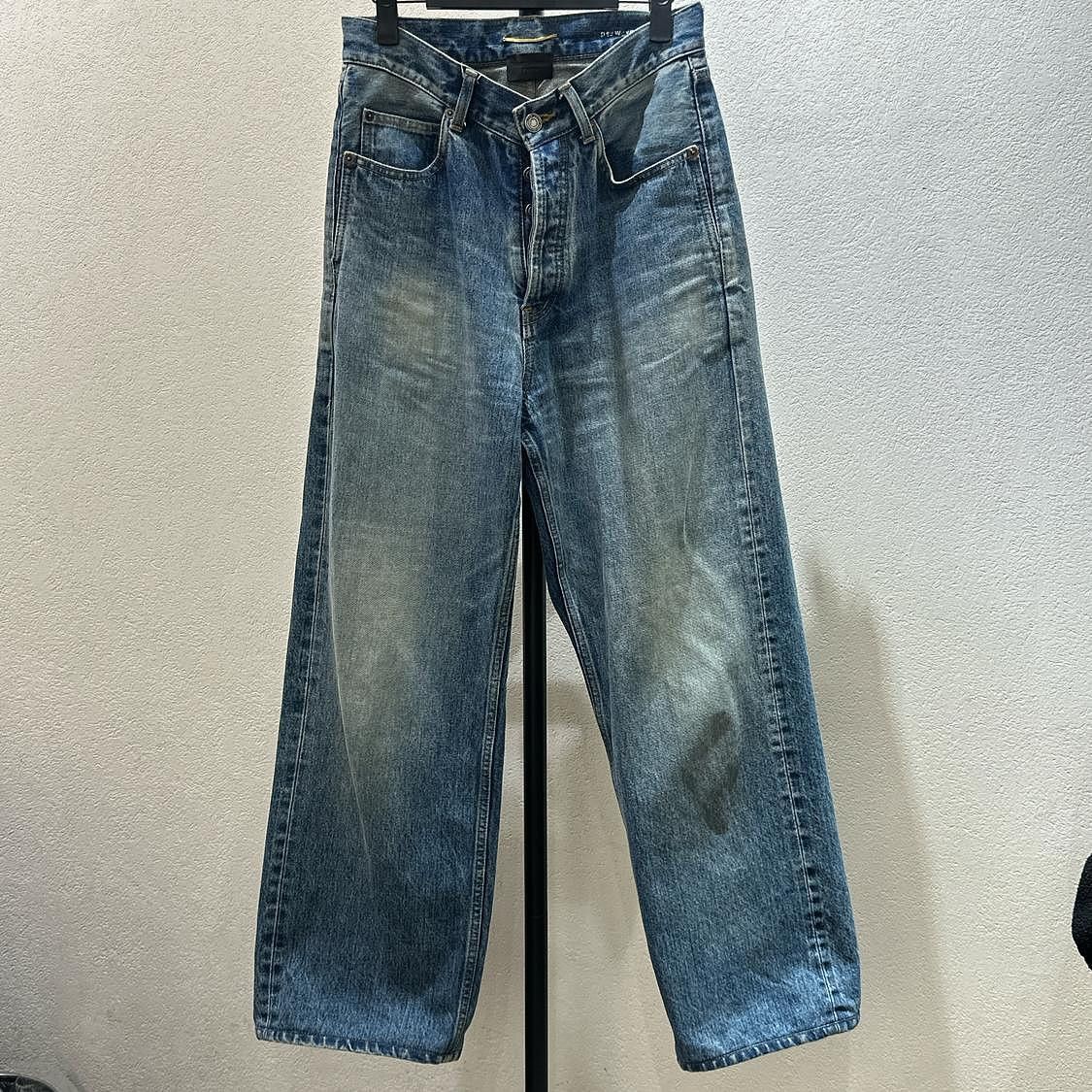 Saint Laurent Paris Saint Laurent Blue Jeans Size 28 Size 28" / US 6 / IT 42 - 1 Thumbnail