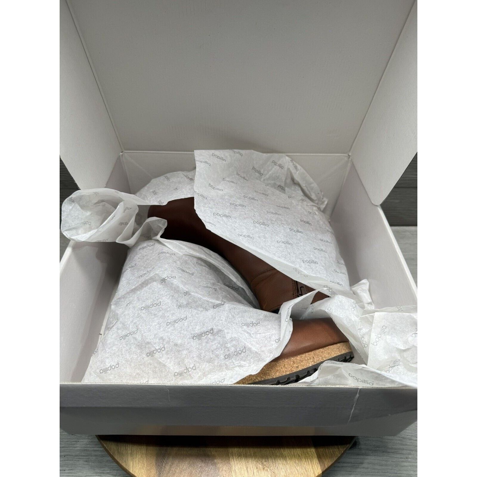 Birkenstock Birkenstock Papillio Ebba Wedge Boots Brown EU 38. Women 7 Size US 7 / IT 37 - 9 Thumbnail