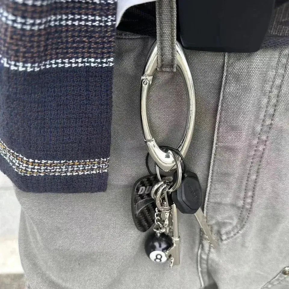 Other Y2k Silver Keychain Essential Icon Carabiner Size ONE SIZE - 3 Thumbnail
