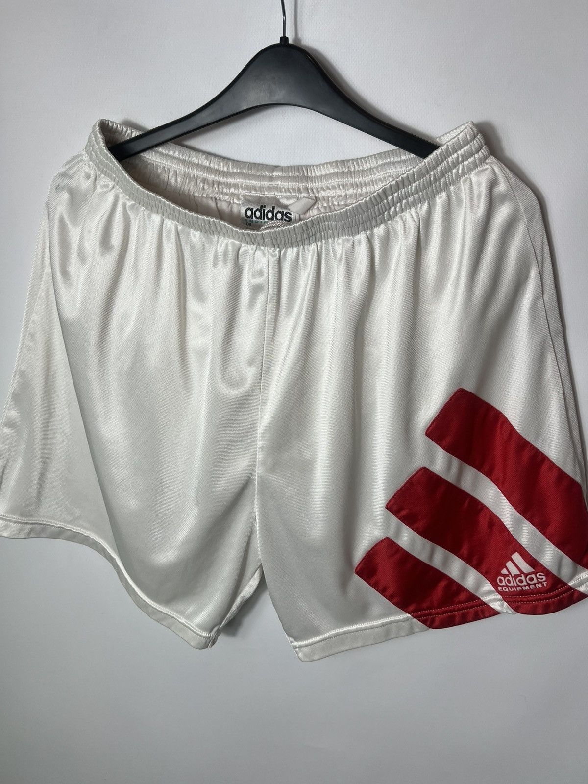 Adidas 90s Adidas Equipment Vintage Football Soccer Shorts White Size US 32 / EU 48 - 3 Thumbnail