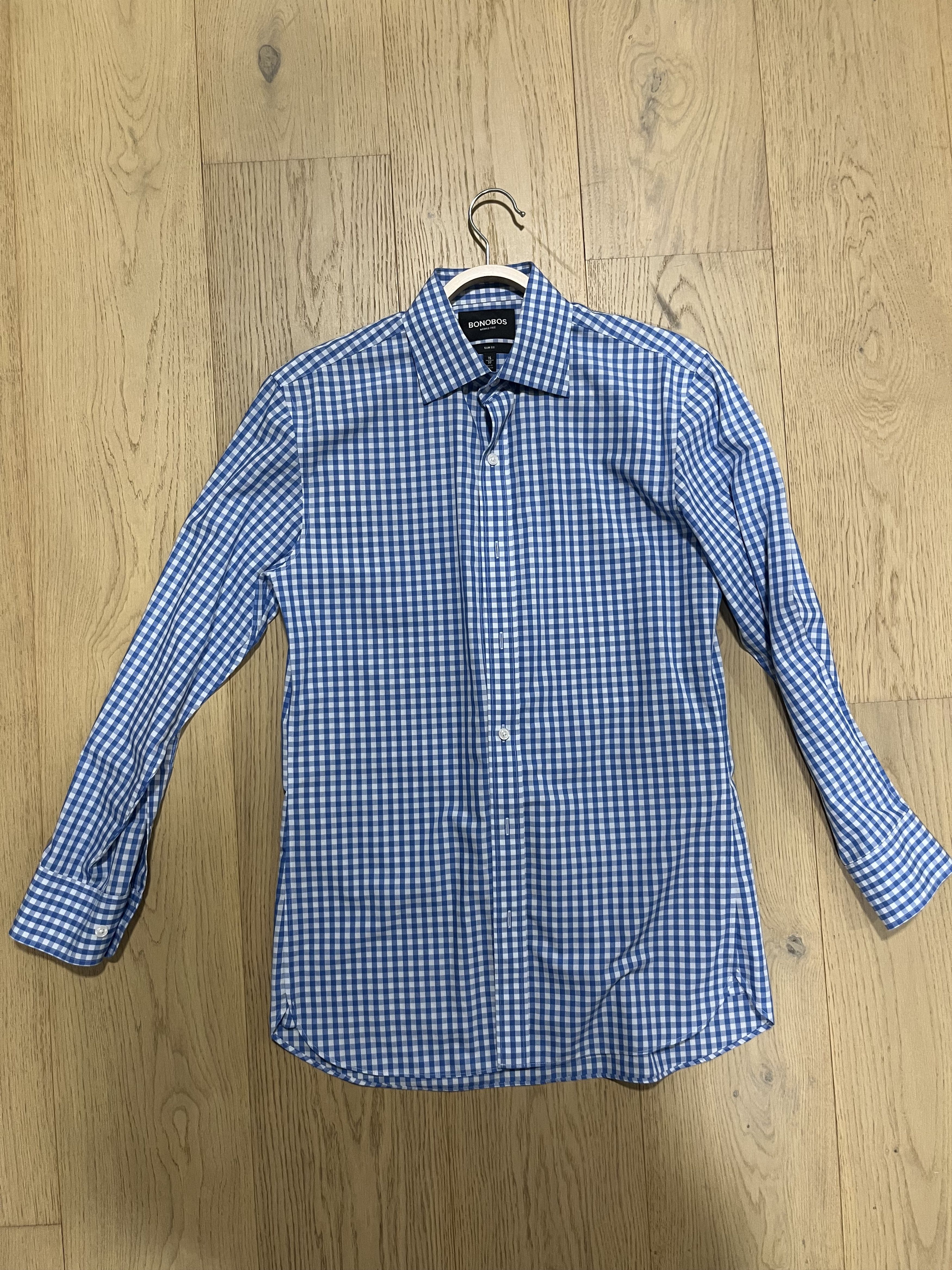 Bonobos Bonobos wrinkle-free cotton 15/32 button down Size US XS / EU 42 / 0 - 1 Thumbnail