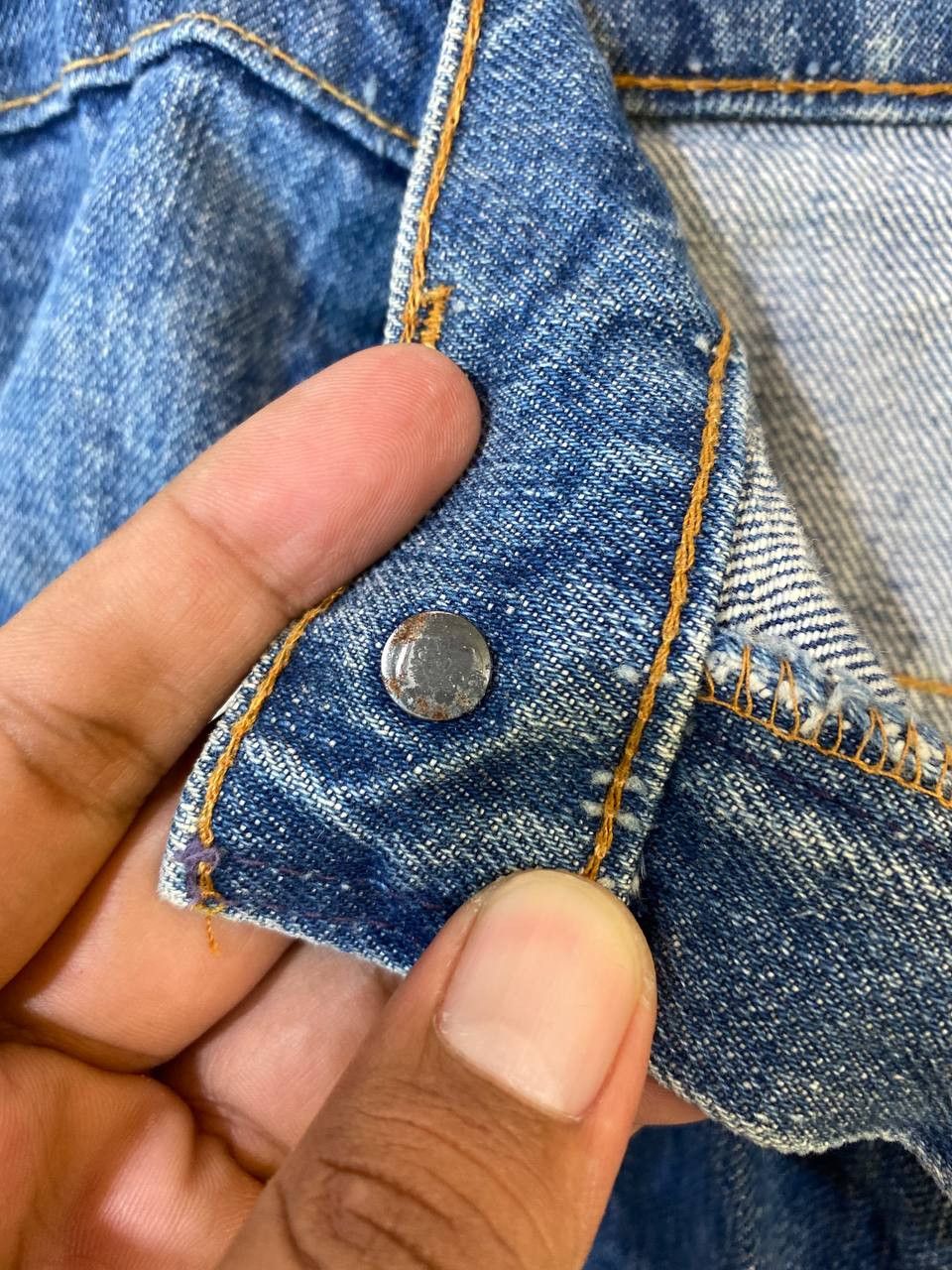 Levi's vintage 70s levis 646 bootcut flare distressed denim Size US 32 / EU 48 - 9 Thumbnail